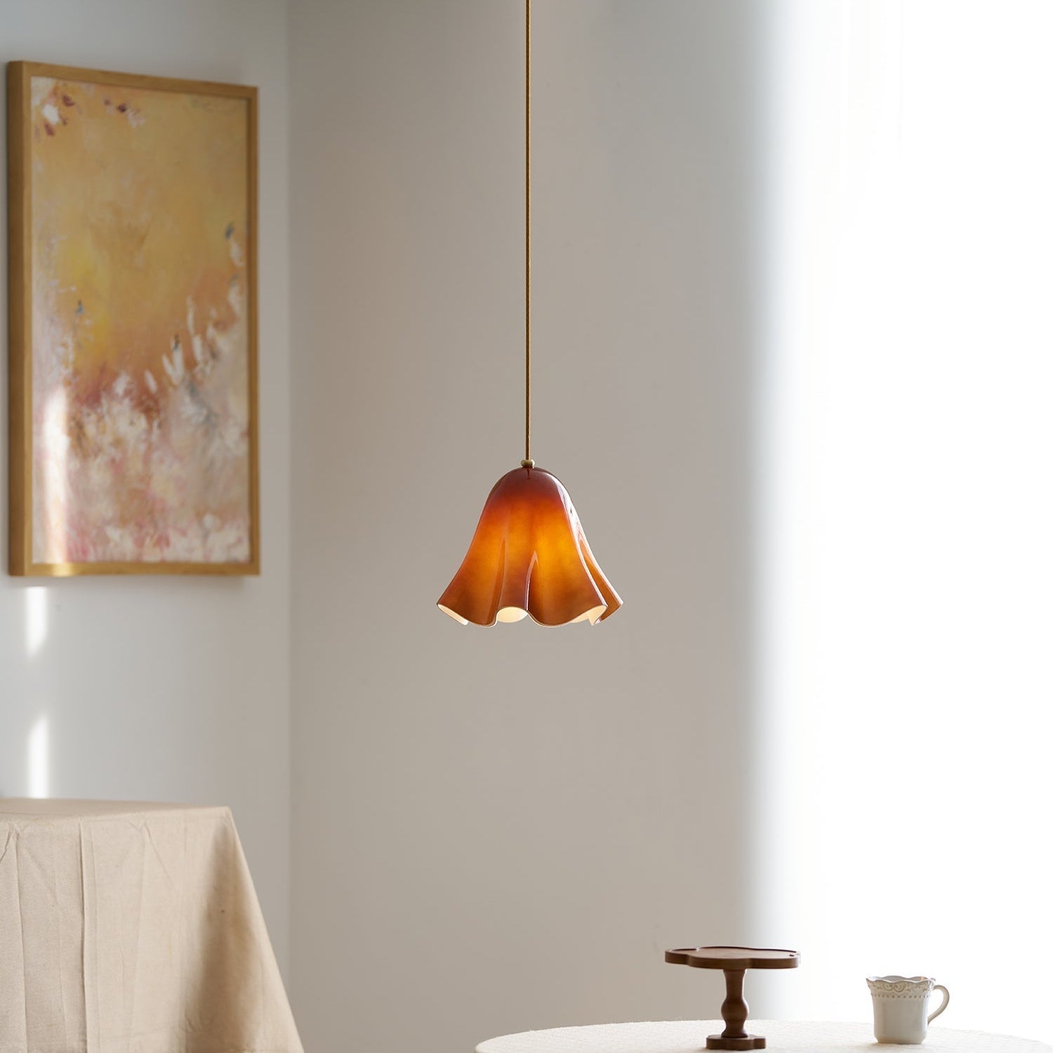 Liora Lampe Pendante Cloche en Verre - Neutralighting