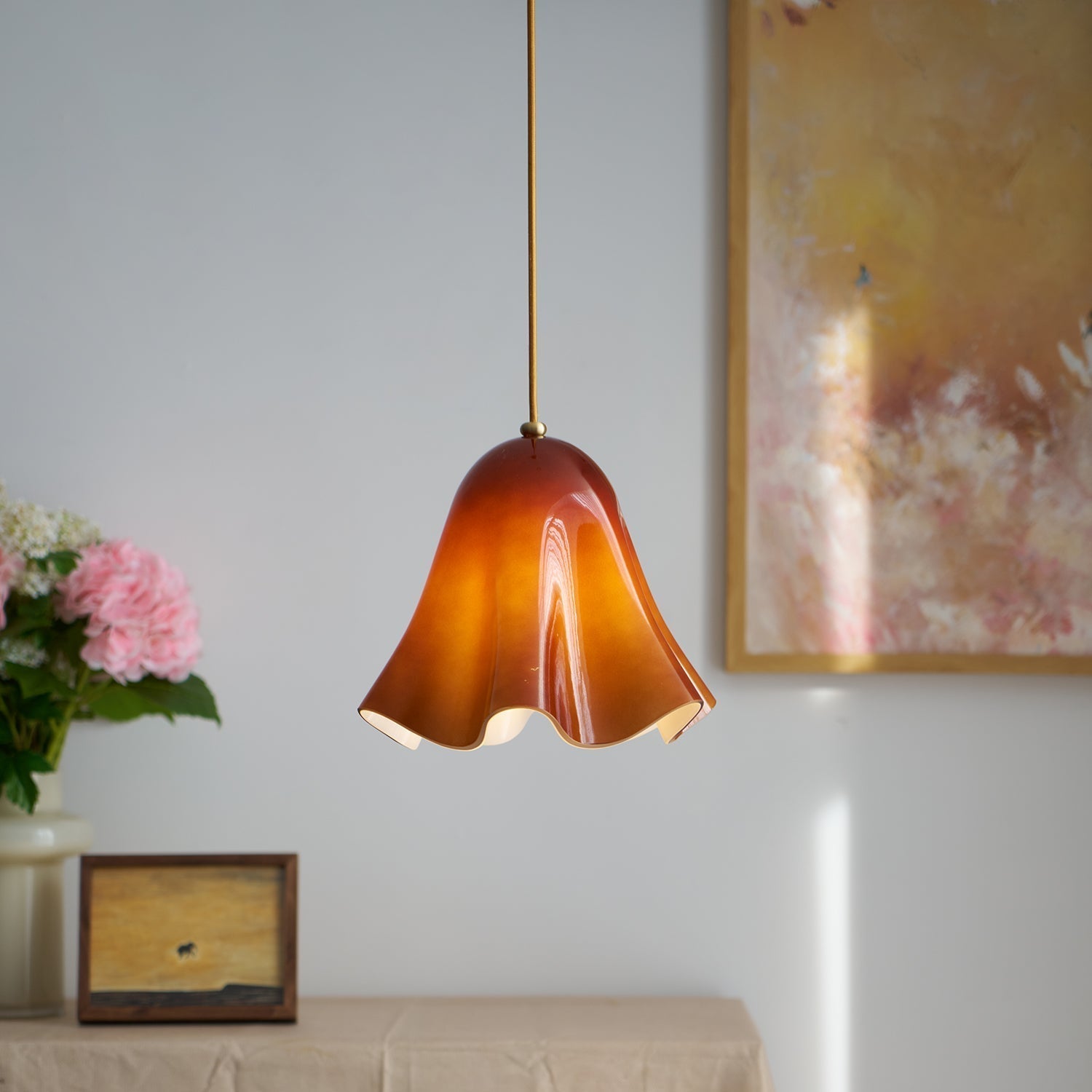 Liora Lampe Pendante Cloche en Verre - Neutralighting