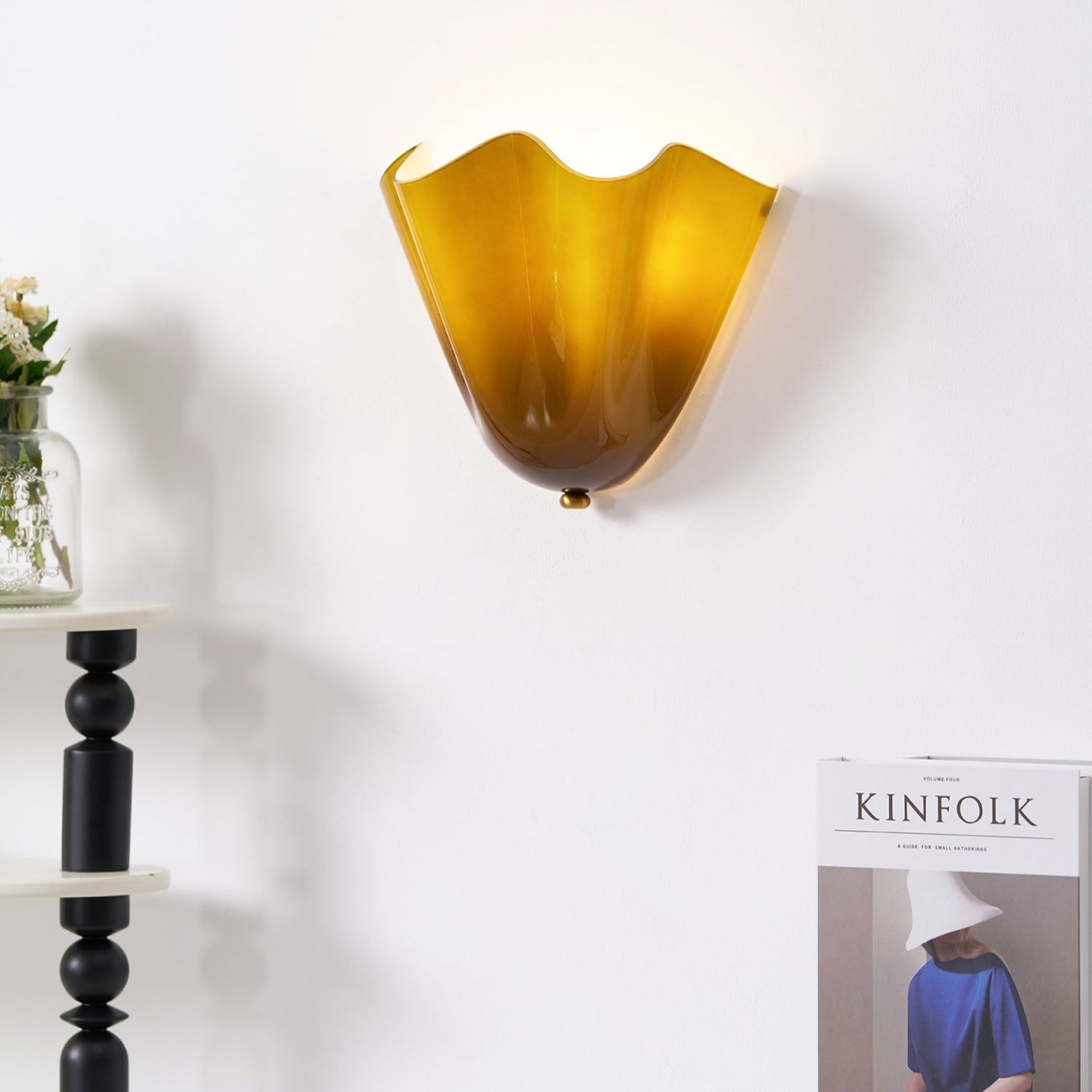 Elara Applique Murale Élégante en Verre - Neutralighting