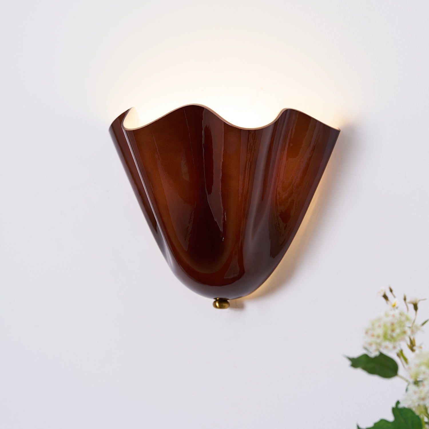 Elara Applique Murale Élégante en Verre - Neutralighting