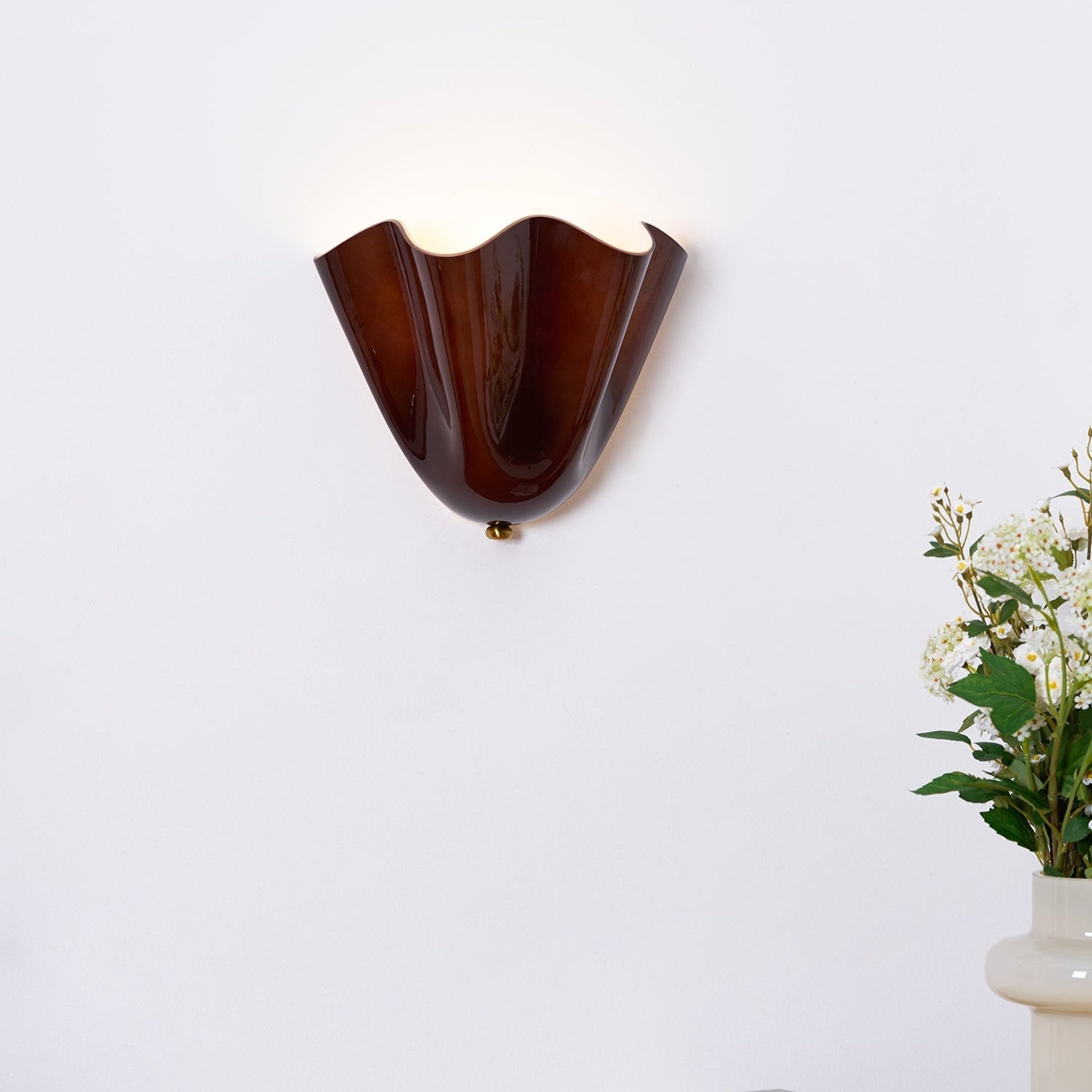 Elara Applique Murale Élégante en Verre - Neutralighting