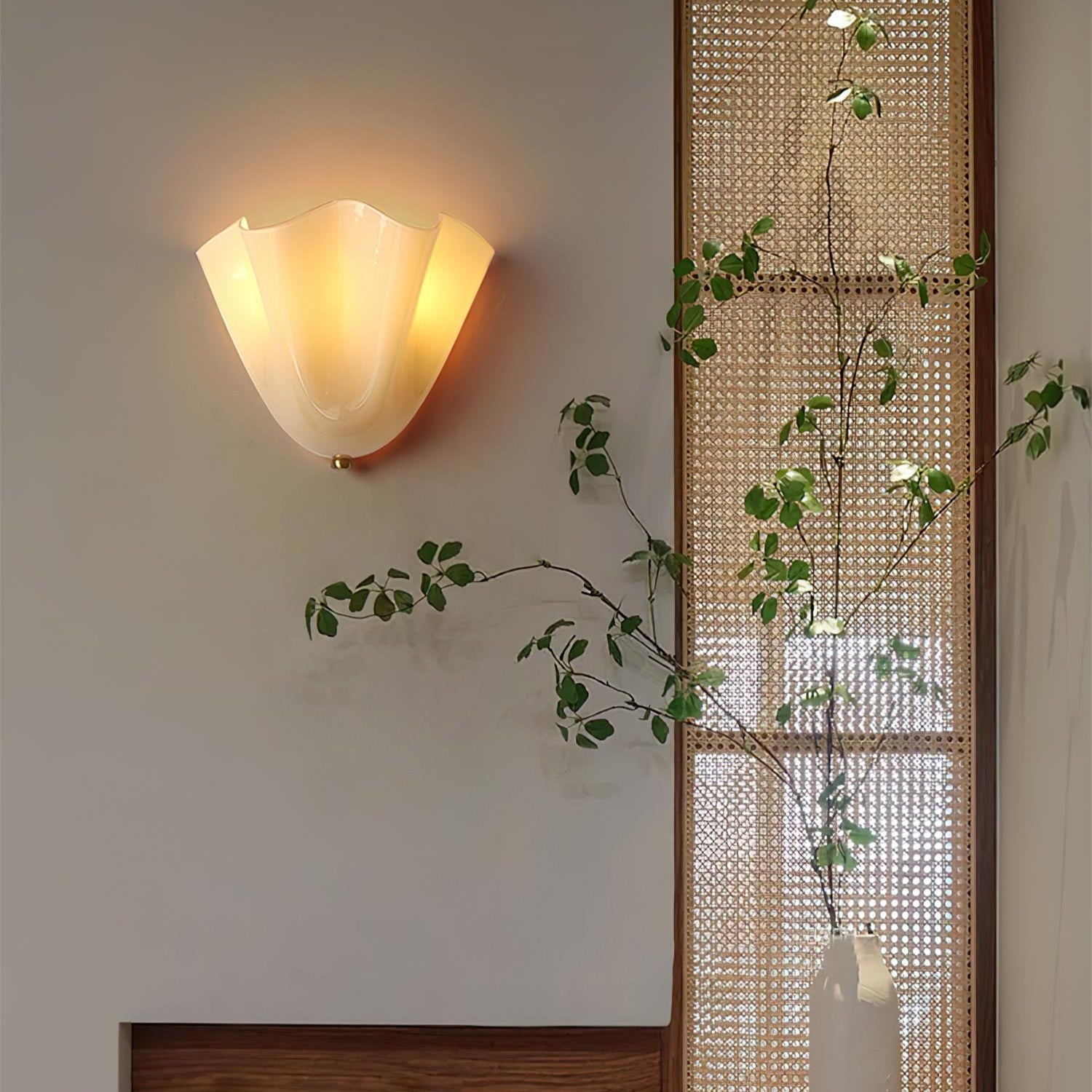 Elara Applique Murale Élégante en Verre - Neutralighting