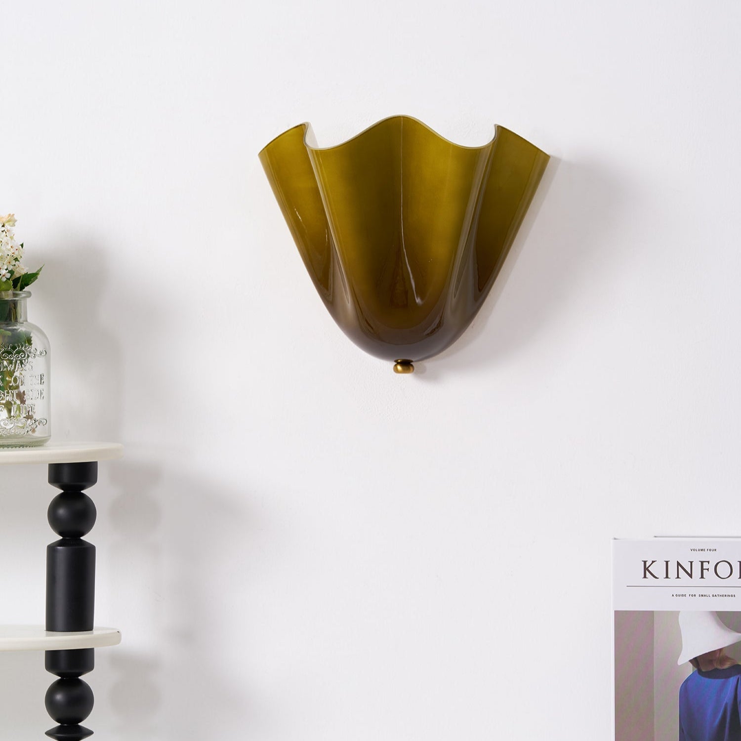 Elara Applique Murale Élégante en Verre - Neutralighting