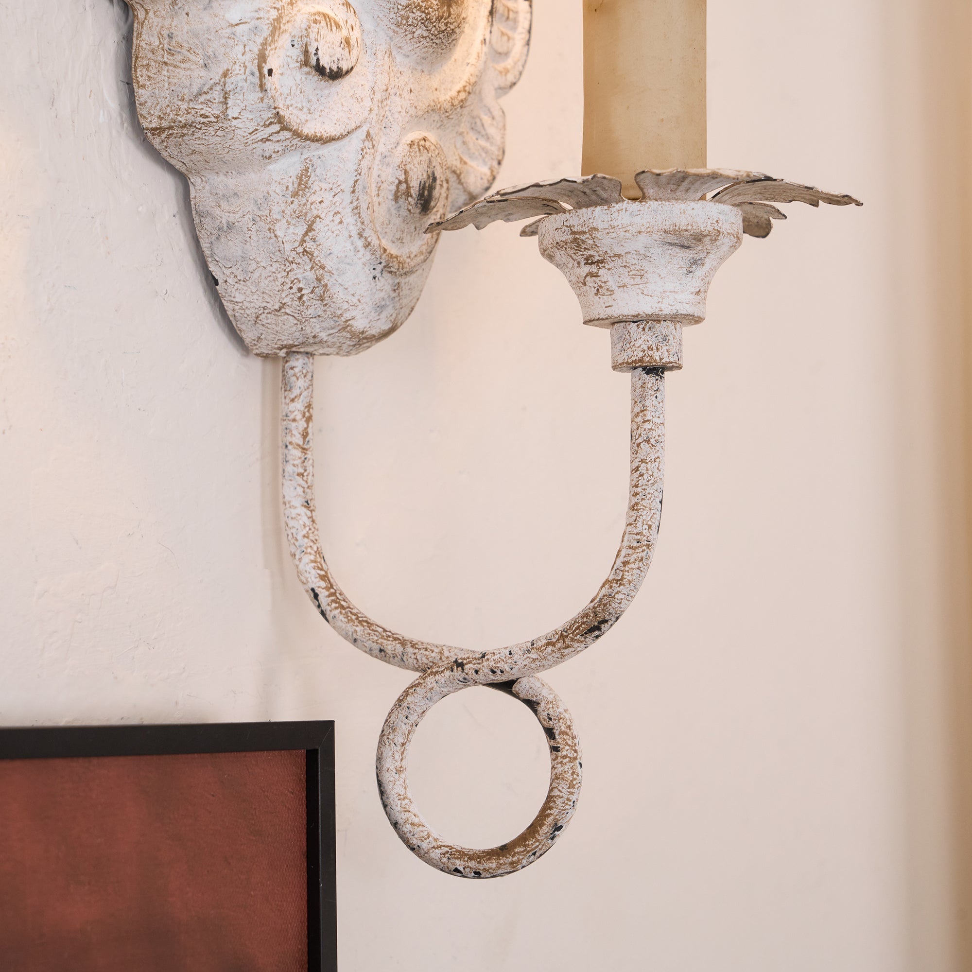 Olsilel Applique Murale Résine Métal Élégance Vintage - Neutralighting