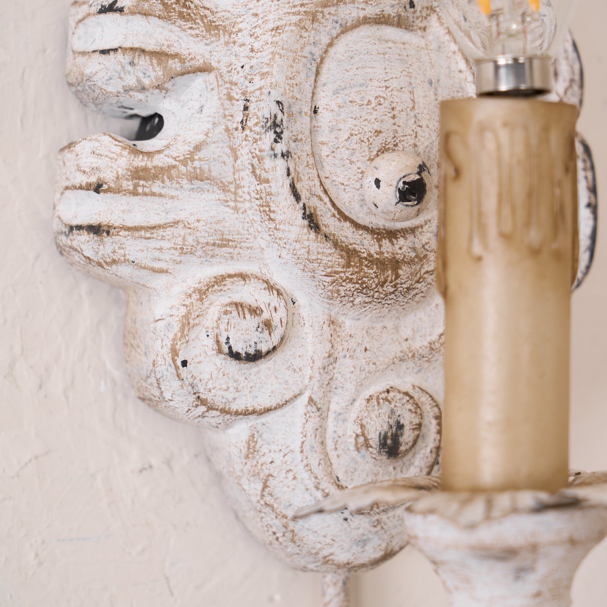 Louis Applique Murale Intérieure en Bois