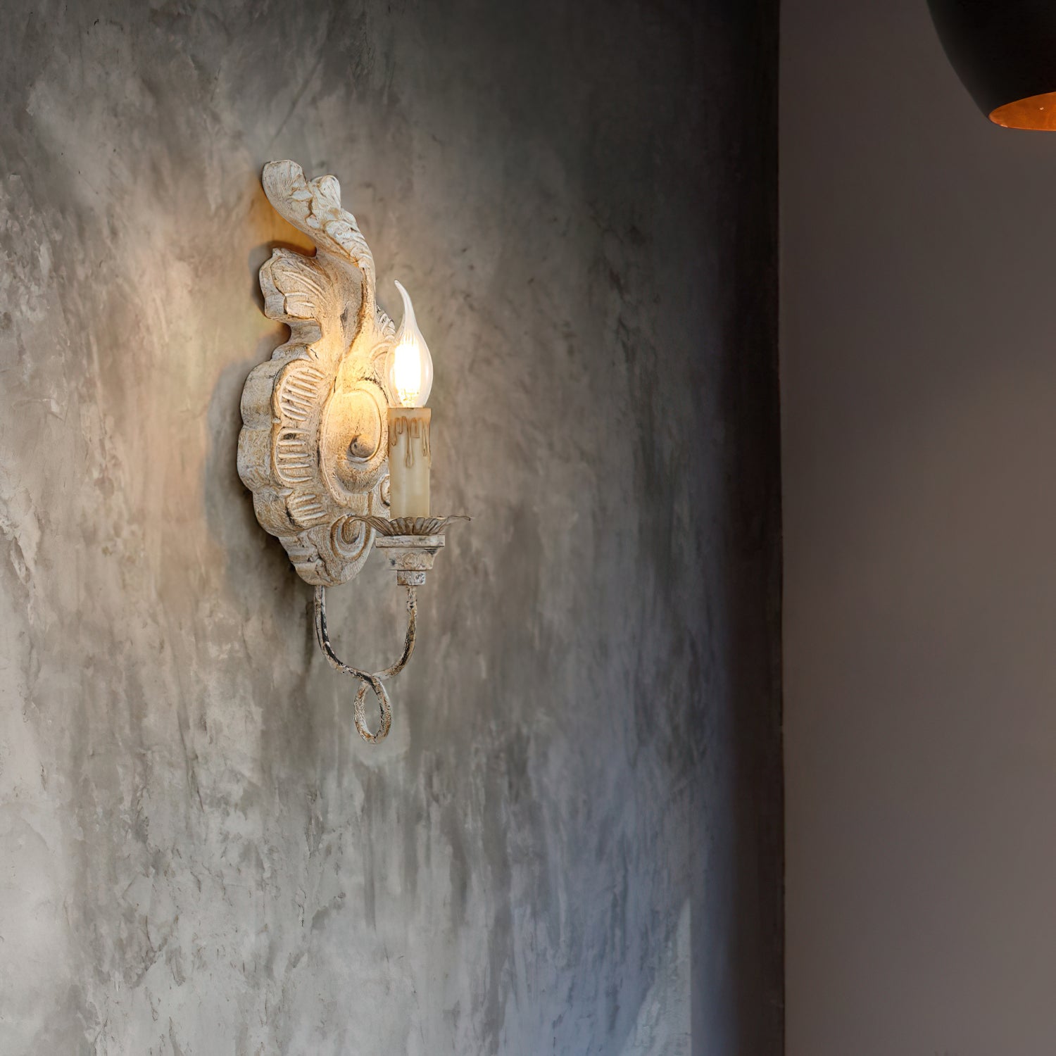 Louis Applique Murale Intérieure en Bois