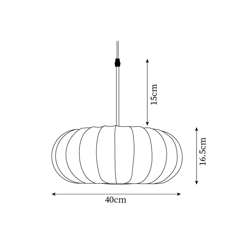 Satori Lampe Pendante Blanche Wabi-Sabi - Neutralighting