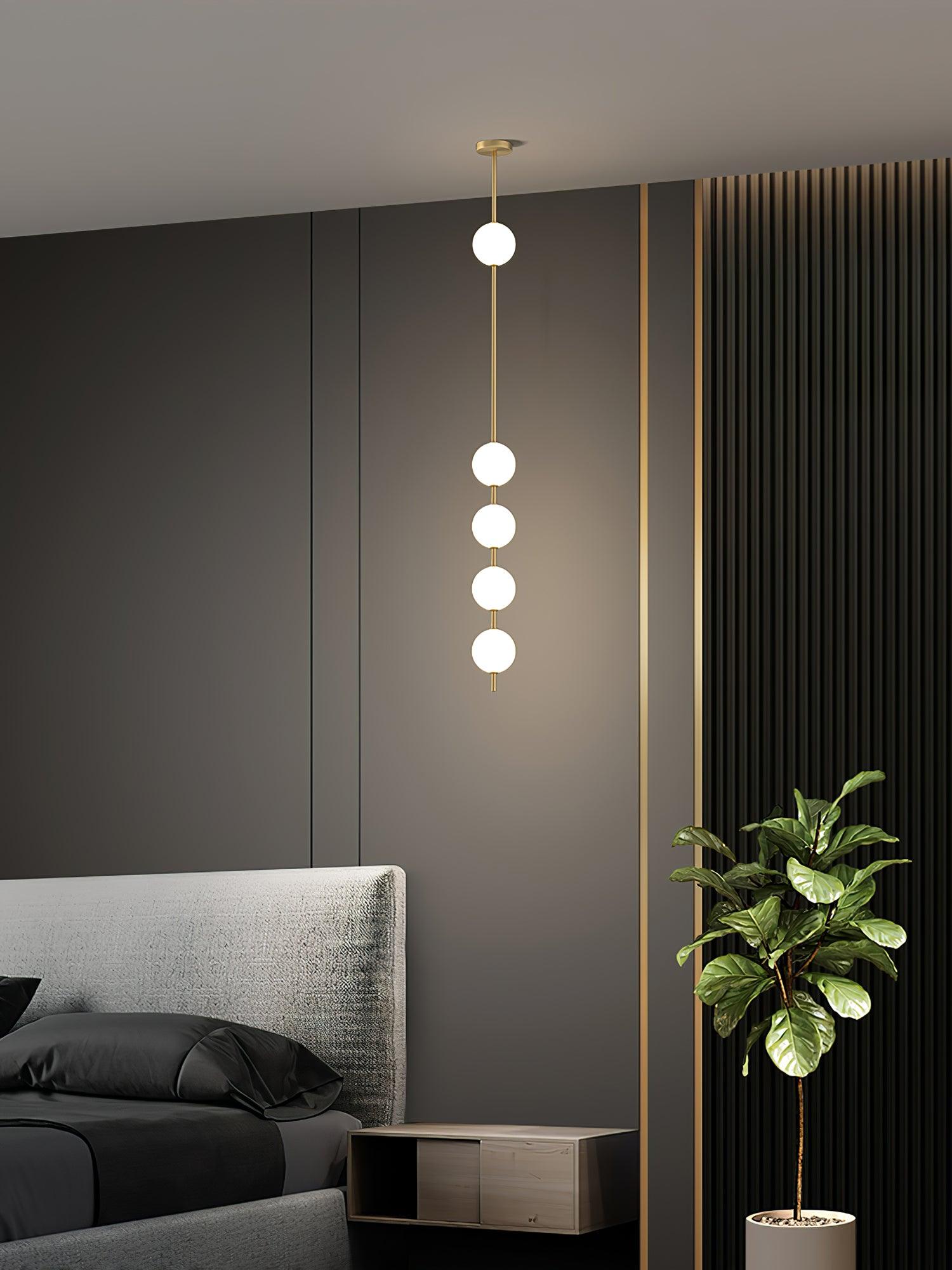 Halo Lampe suspendue moderne en laiton - Neutralighting