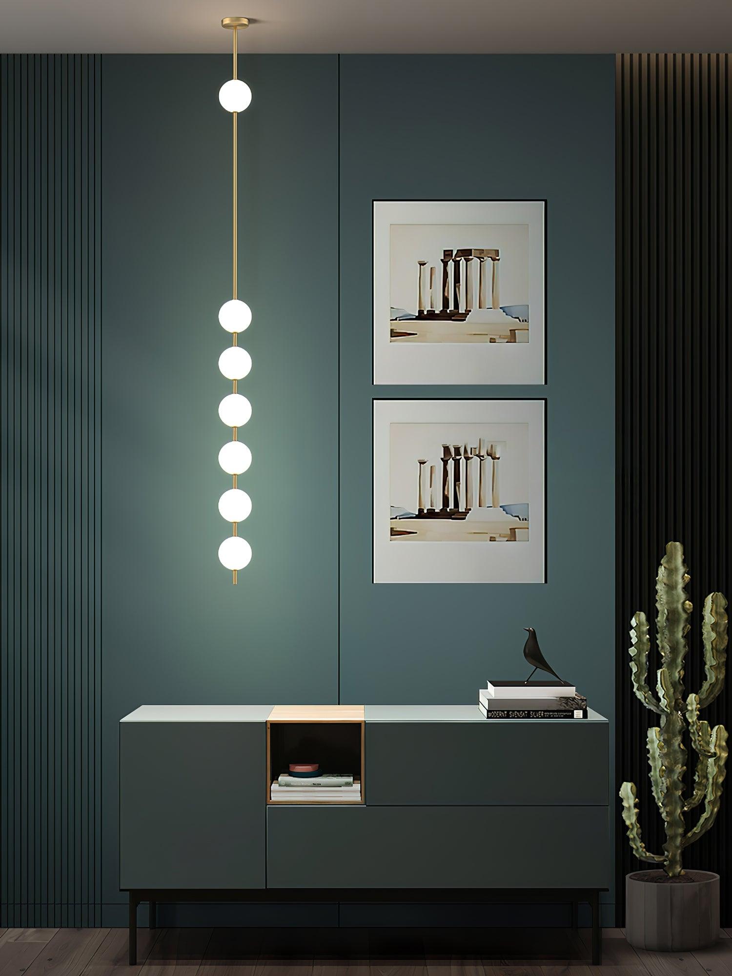 Halo Lampe suspendue moderne en laiton - Neutralighting