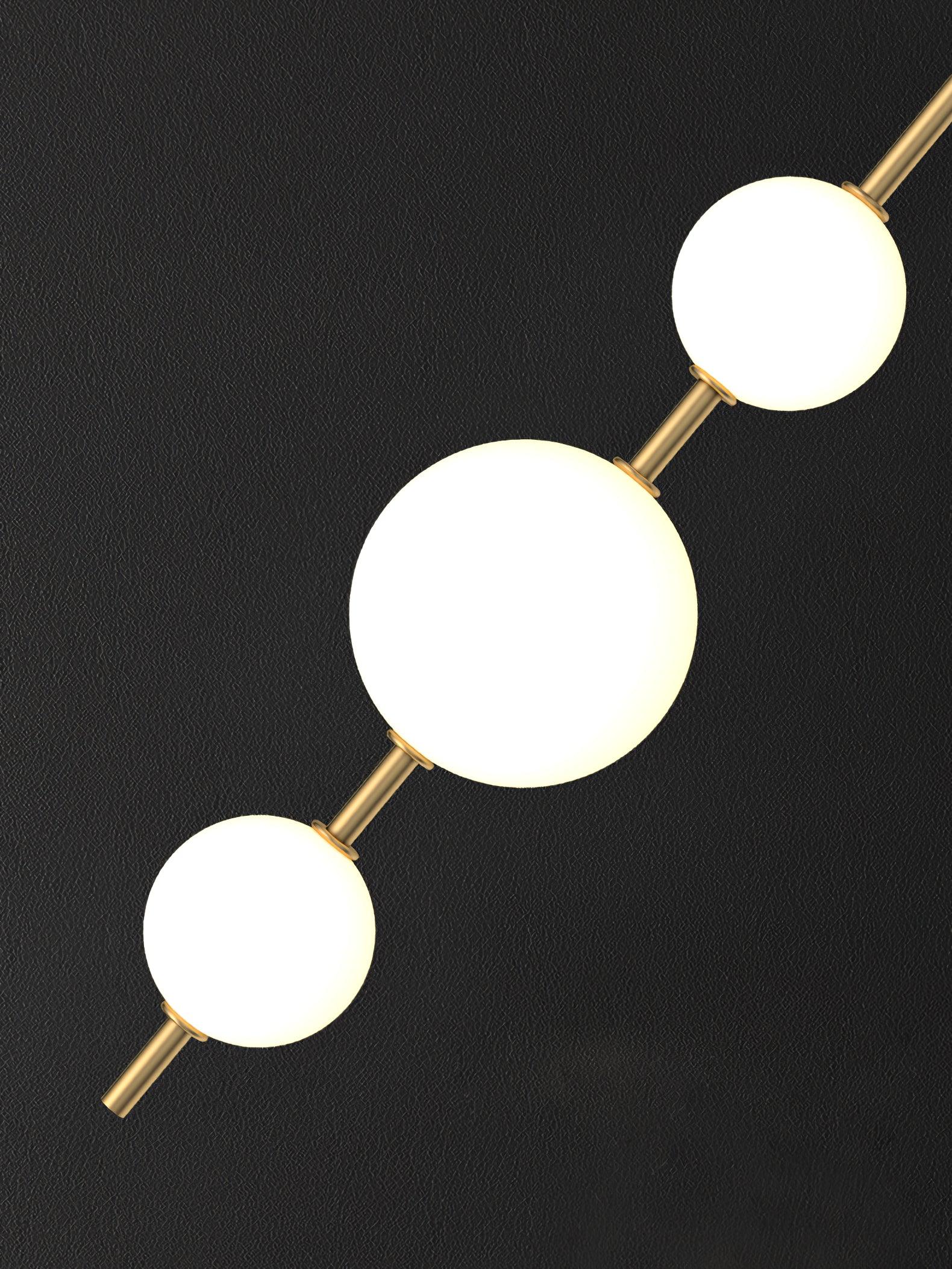 Velloran Lampe suspendue en laiton et plastique - Neutralighting