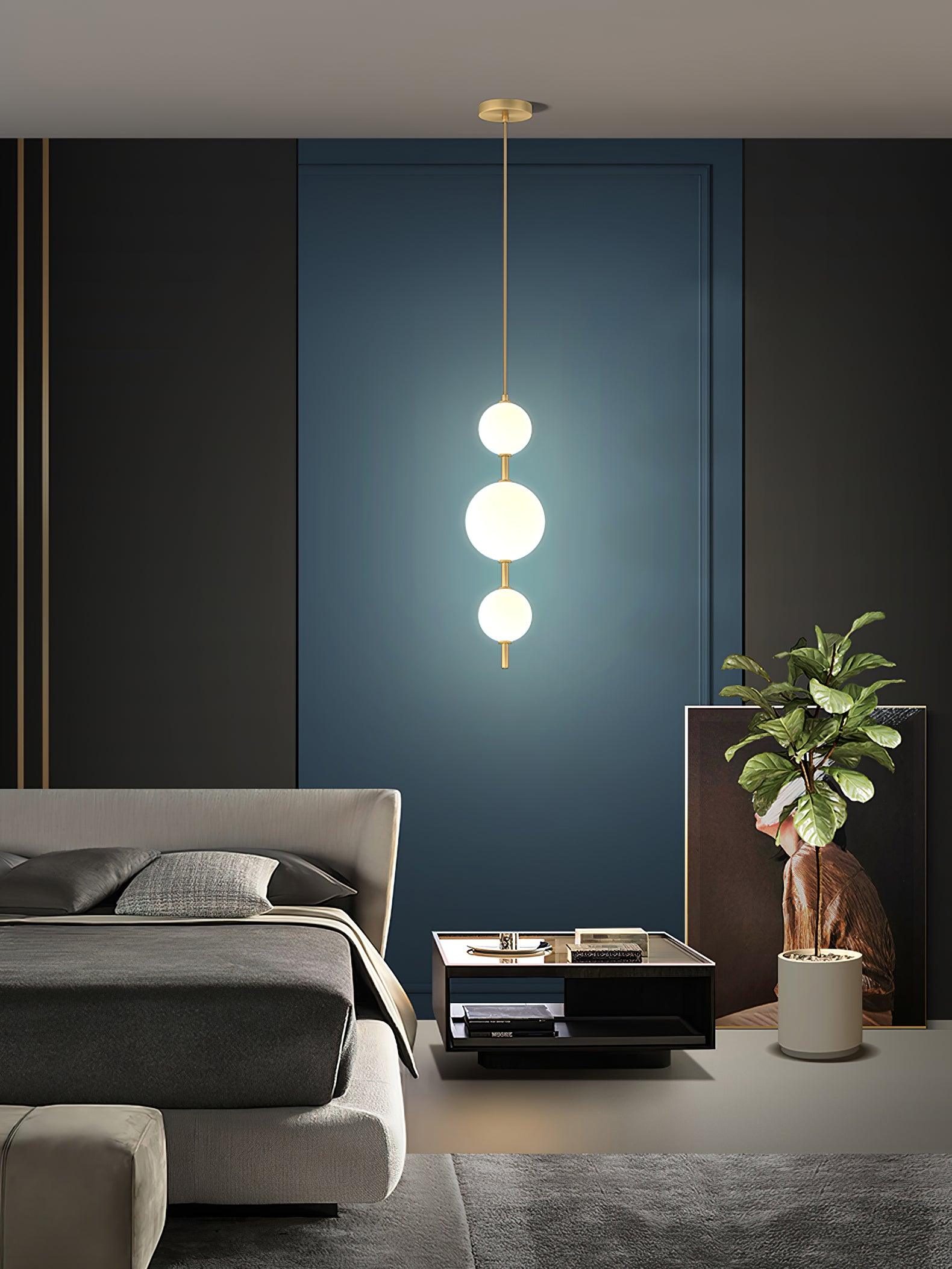 Velloran Lampe suspendue en laiton et plastique - Neutralighting