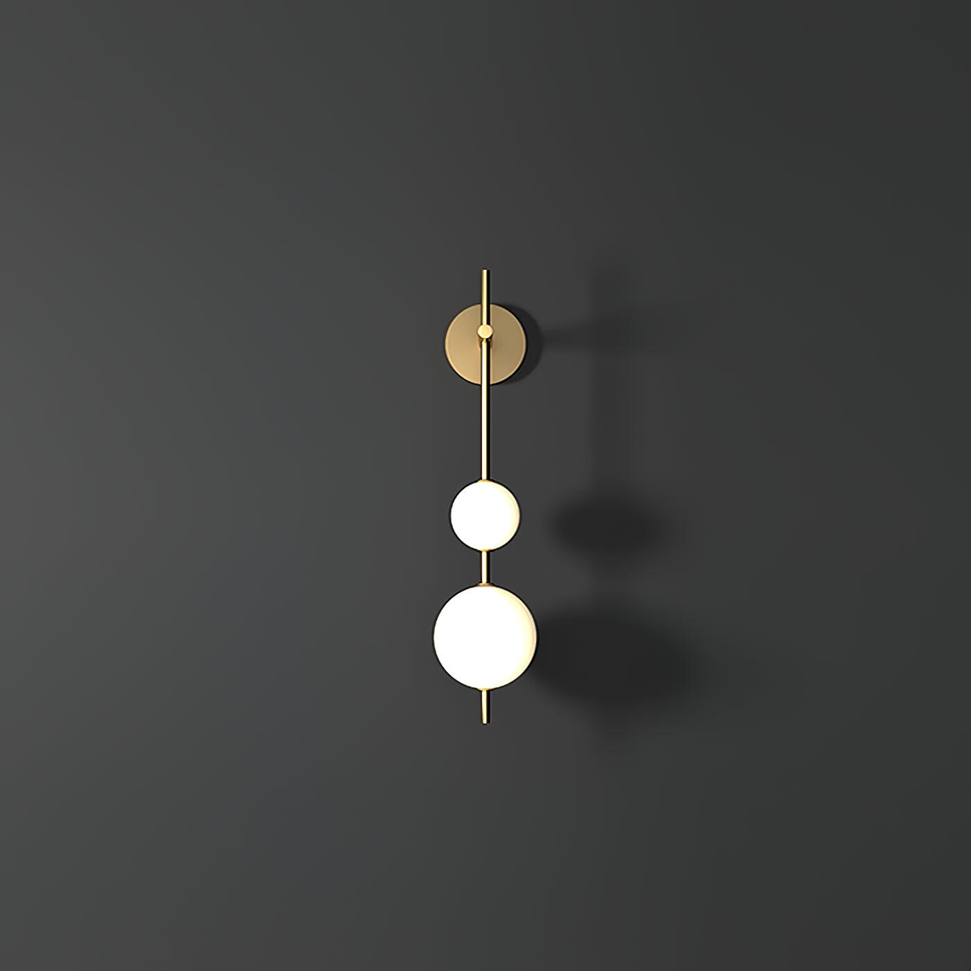 Ilraeia Vertical Globe Plug-in Wall Lamp - Neutralighting
