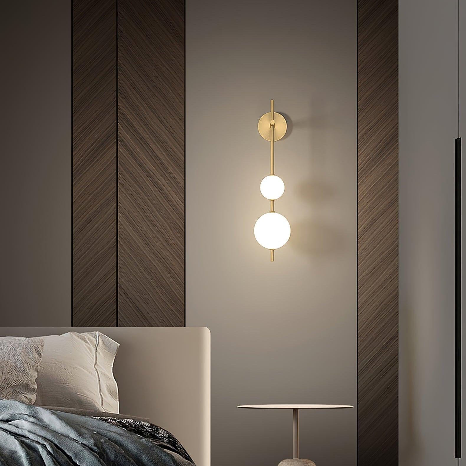 Cerin Applique Murale à Globe Vertical - Neutralighting
