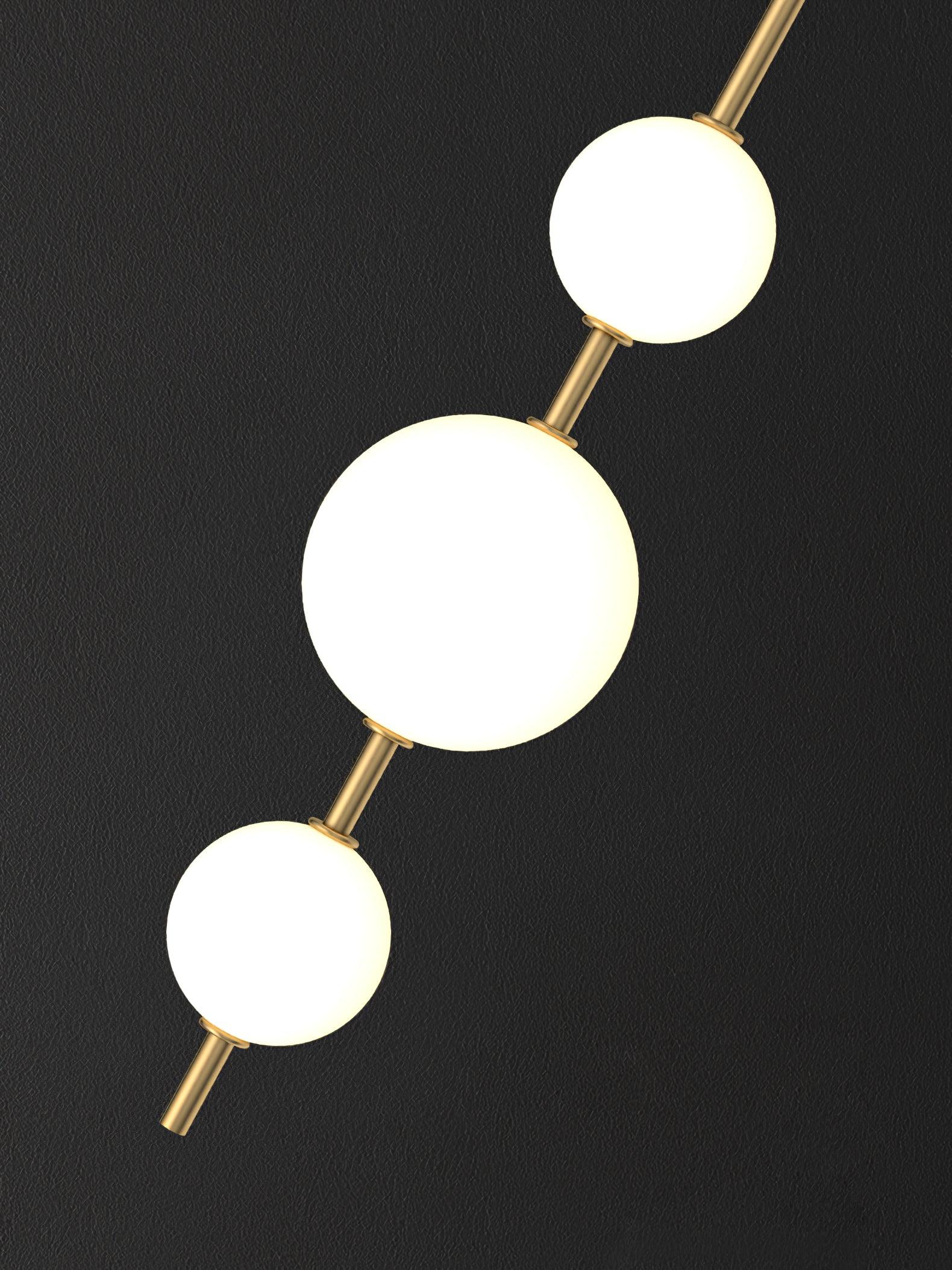 Lustra Applique Murale Globe Vertical Minimaliste - Neutralighting