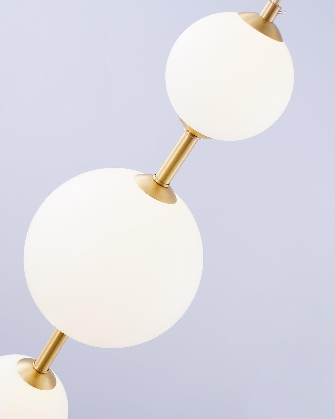 Velloran Lampe suspendue en laiton et plastique - Neutralighting