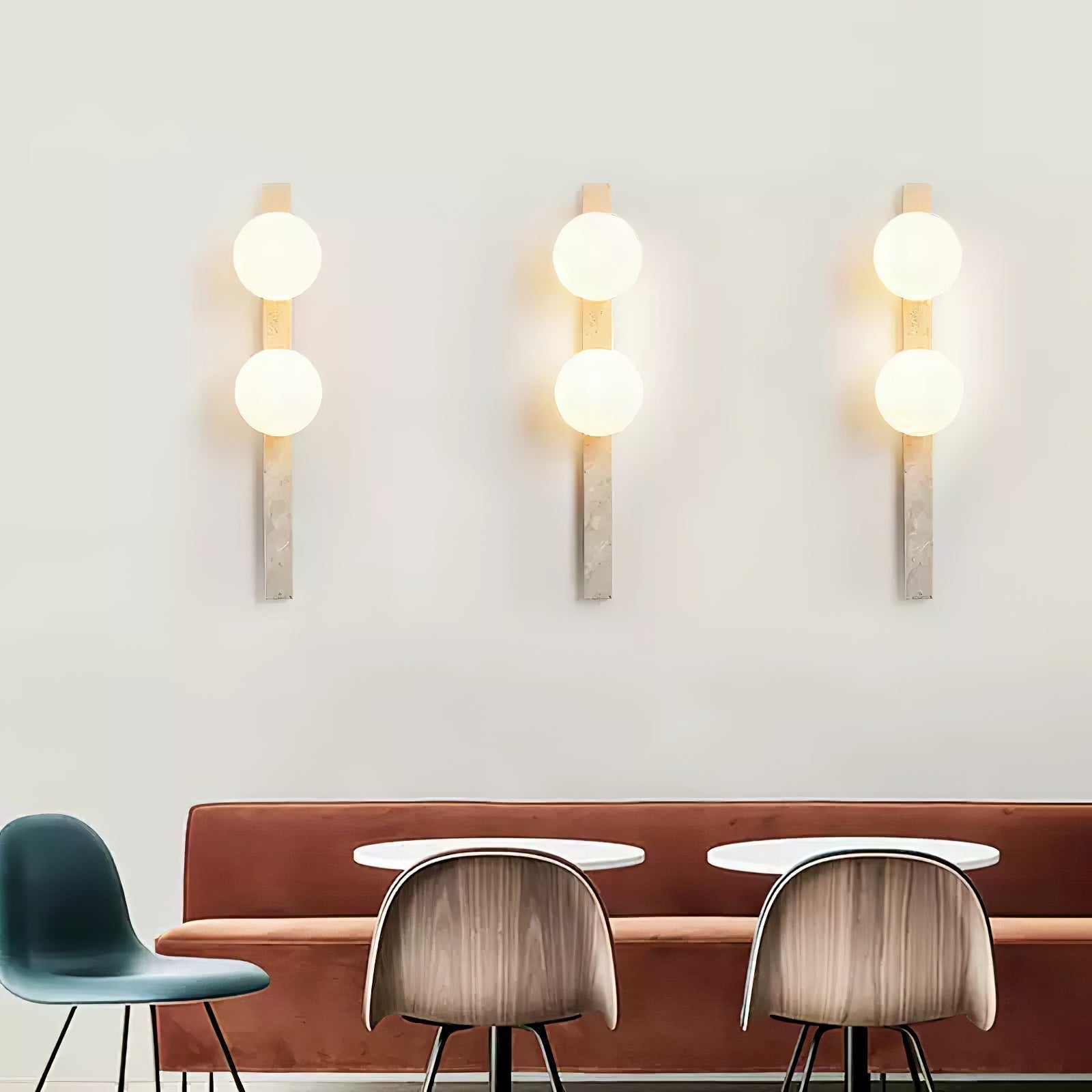 Zoshaira Applique Murale Minimaliste en Travertin - Neutralighting