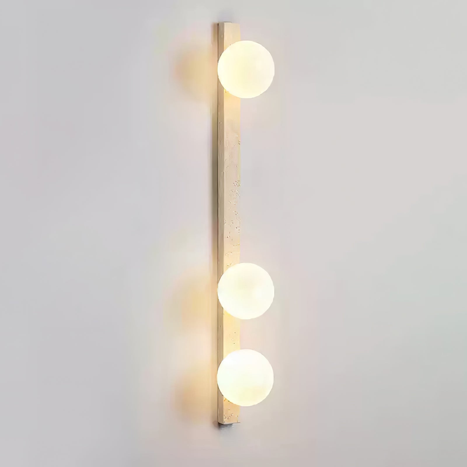 Zoshaira Applique Murale Minimaliste en Travertin - Neutralighting