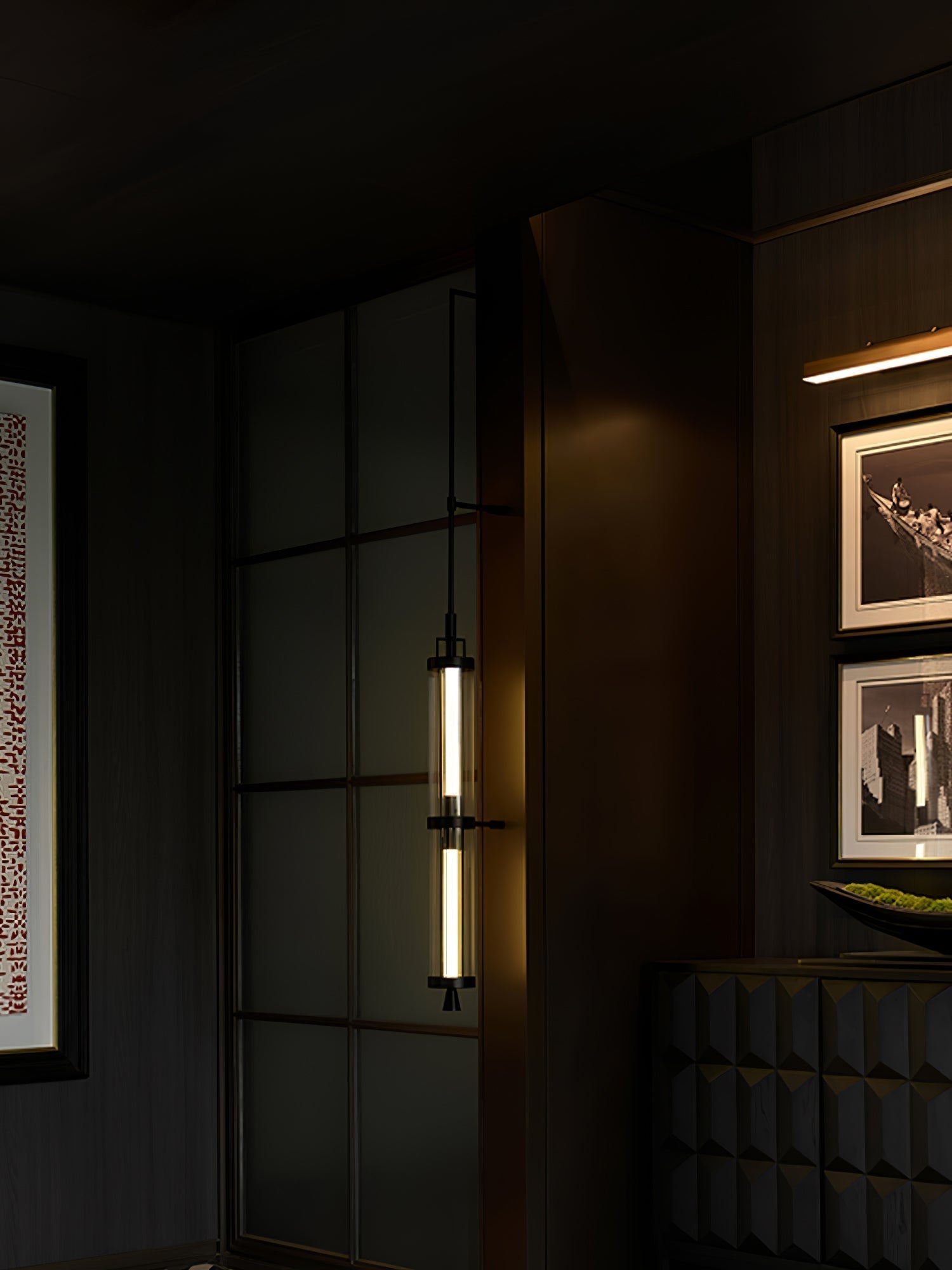 Vertical Applique Murale Moderne Minimaliste Sconce - Neutralighting