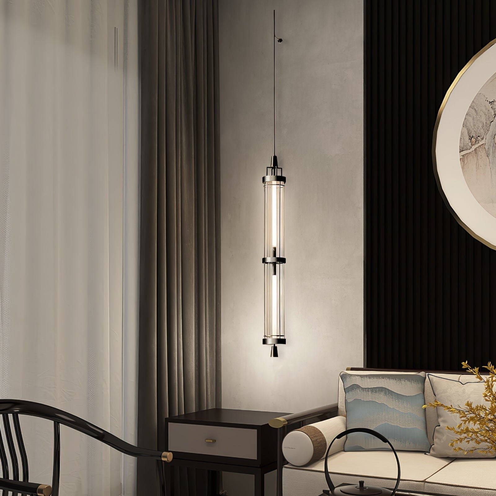 Vertical Applique Murale Moderne Minimaliste Sconce - Neutralighting