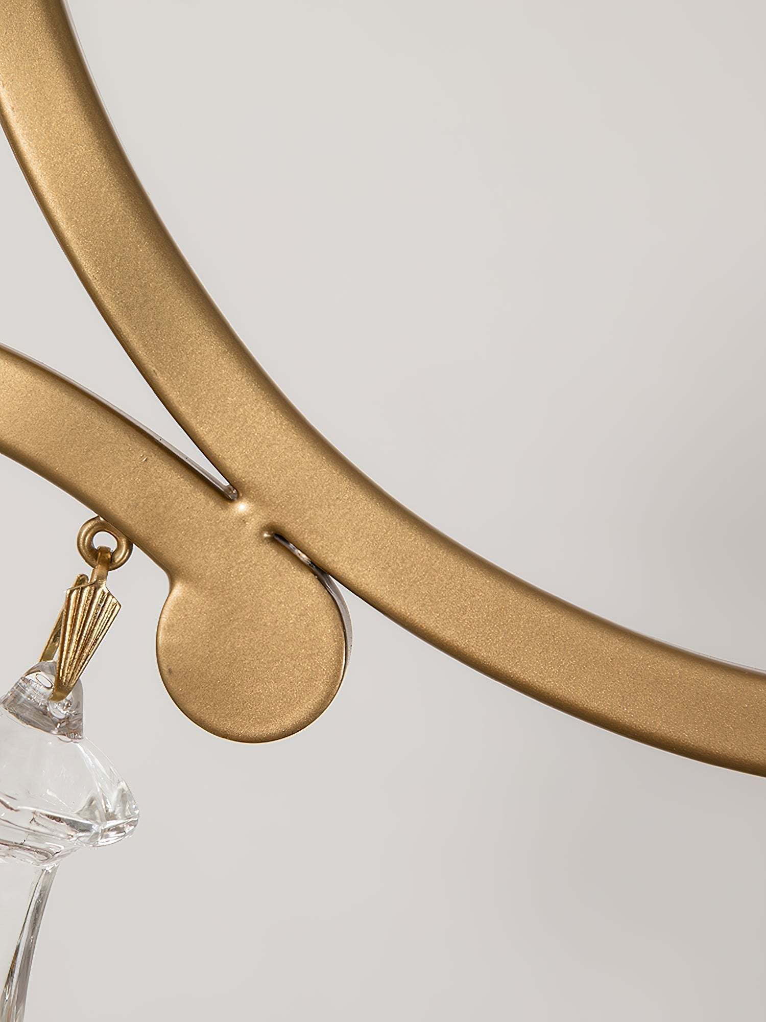 Cuvenara Postmodern Luxury Brass Crystal Chandelier - Lamp Copper