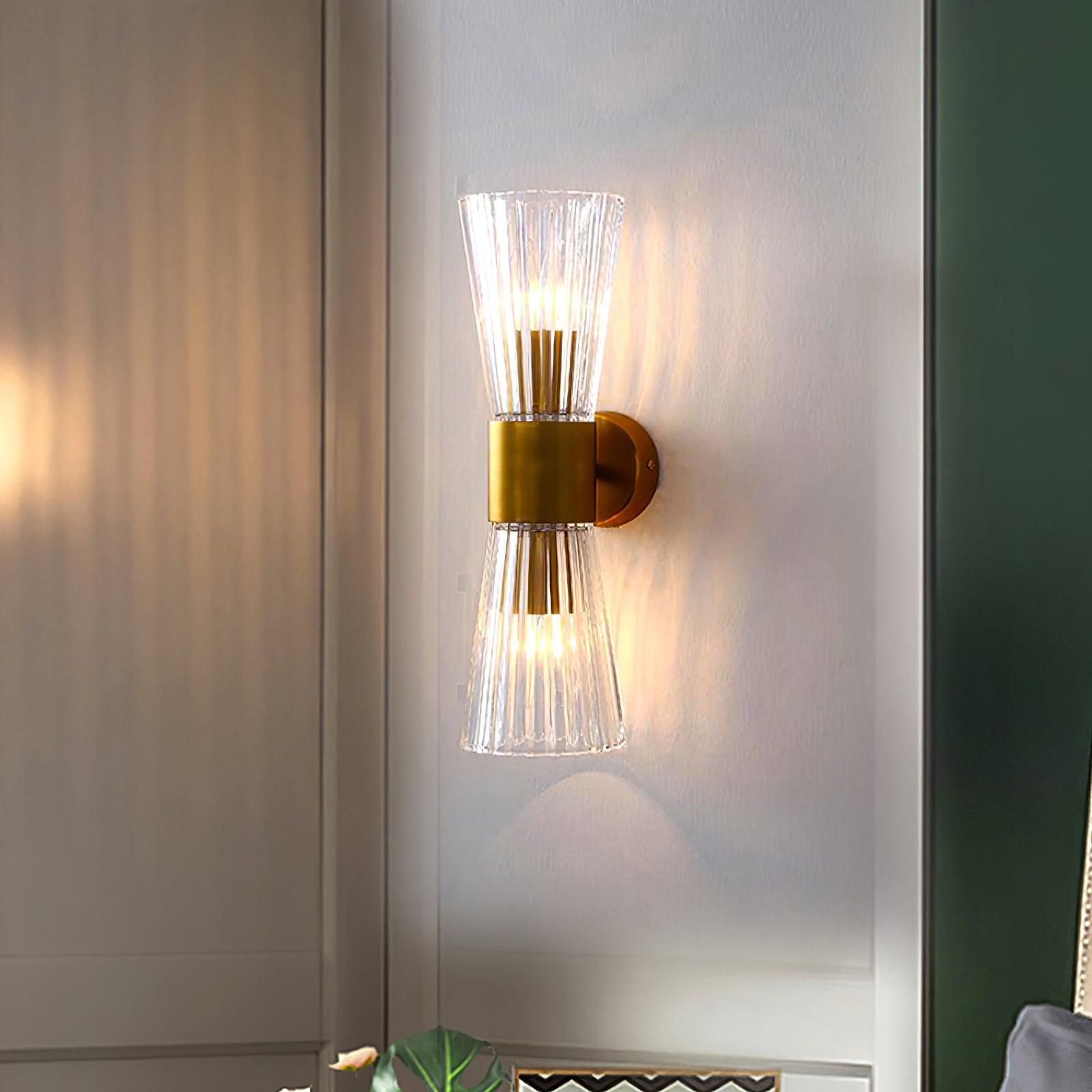 Elyral Lampe Murale Artistique en Cristal - Neutralighting