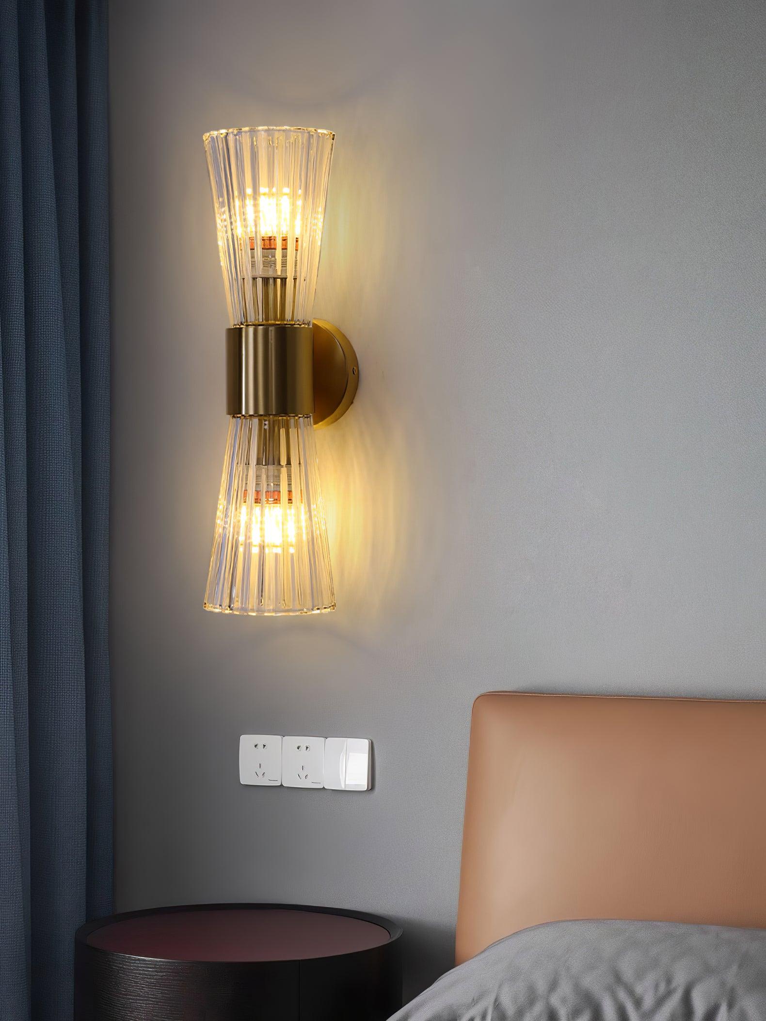 Elyral Lampe Murale Artistique en Cristal - Neutralighting