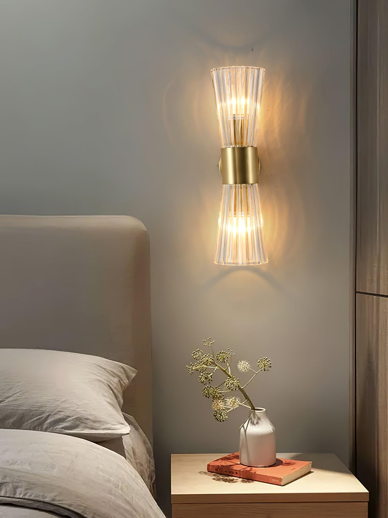 Elyral Lampe Murale Artistique en Cristal - Neutralighting