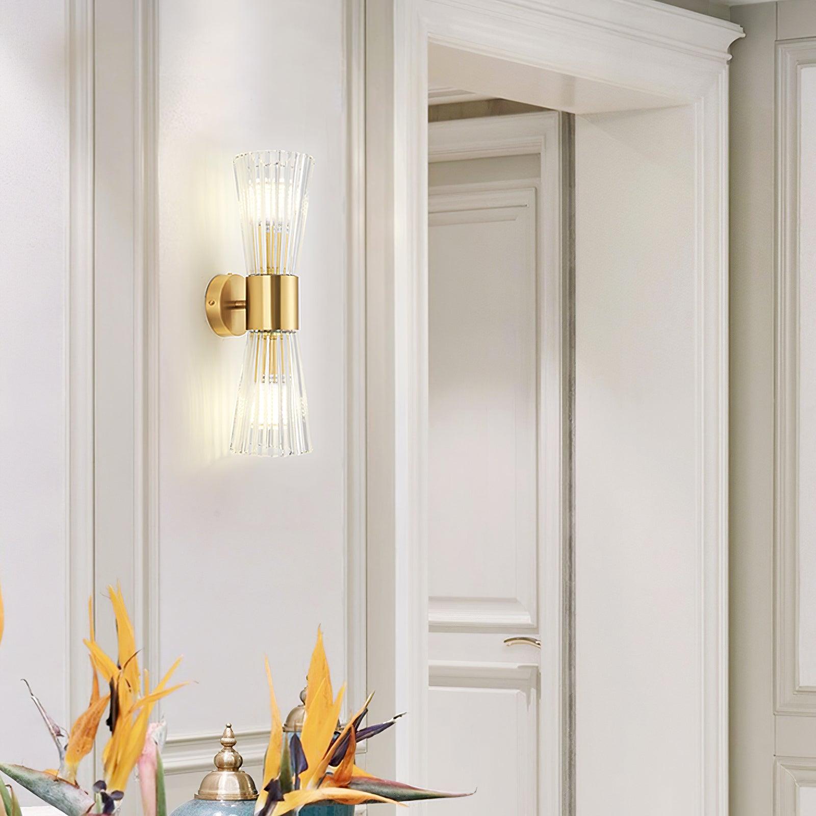 Elyral Lampe Murale Artistique en Cristal - Neutralighting