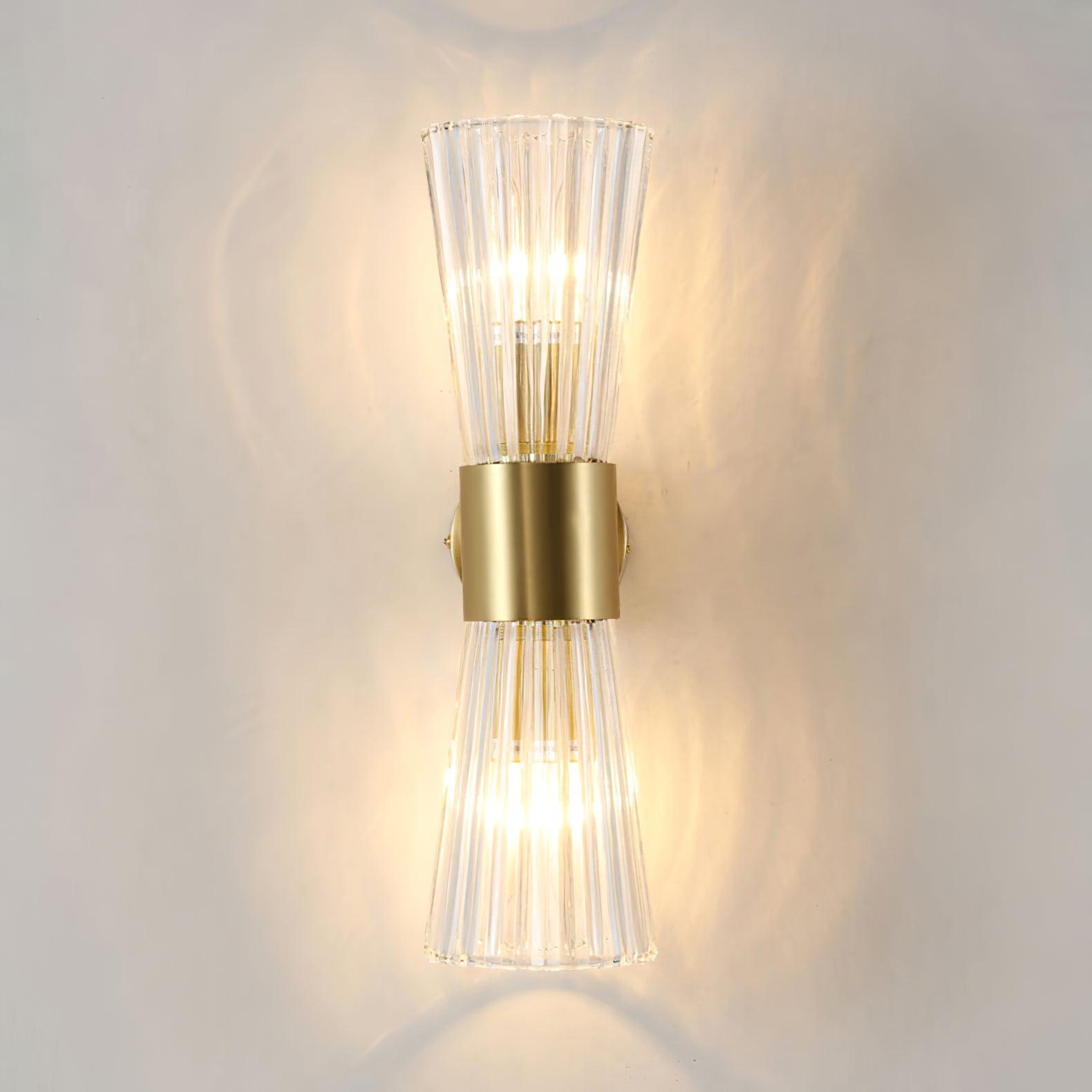 Elyral Lampe Murale Artistique en Cristal - Neutralighting