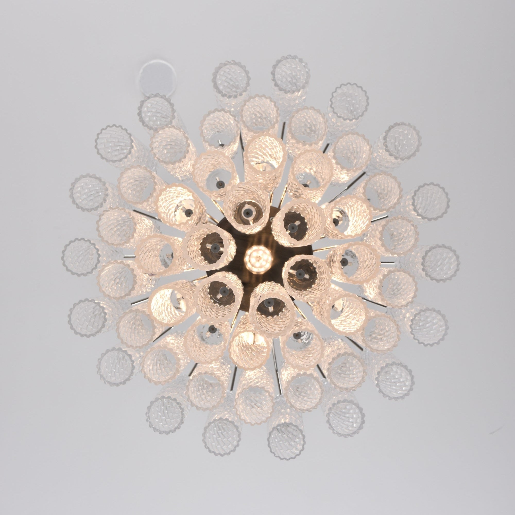 Aurora Chandelier Murano Glass Tiered Cascading Waves - Letslighting