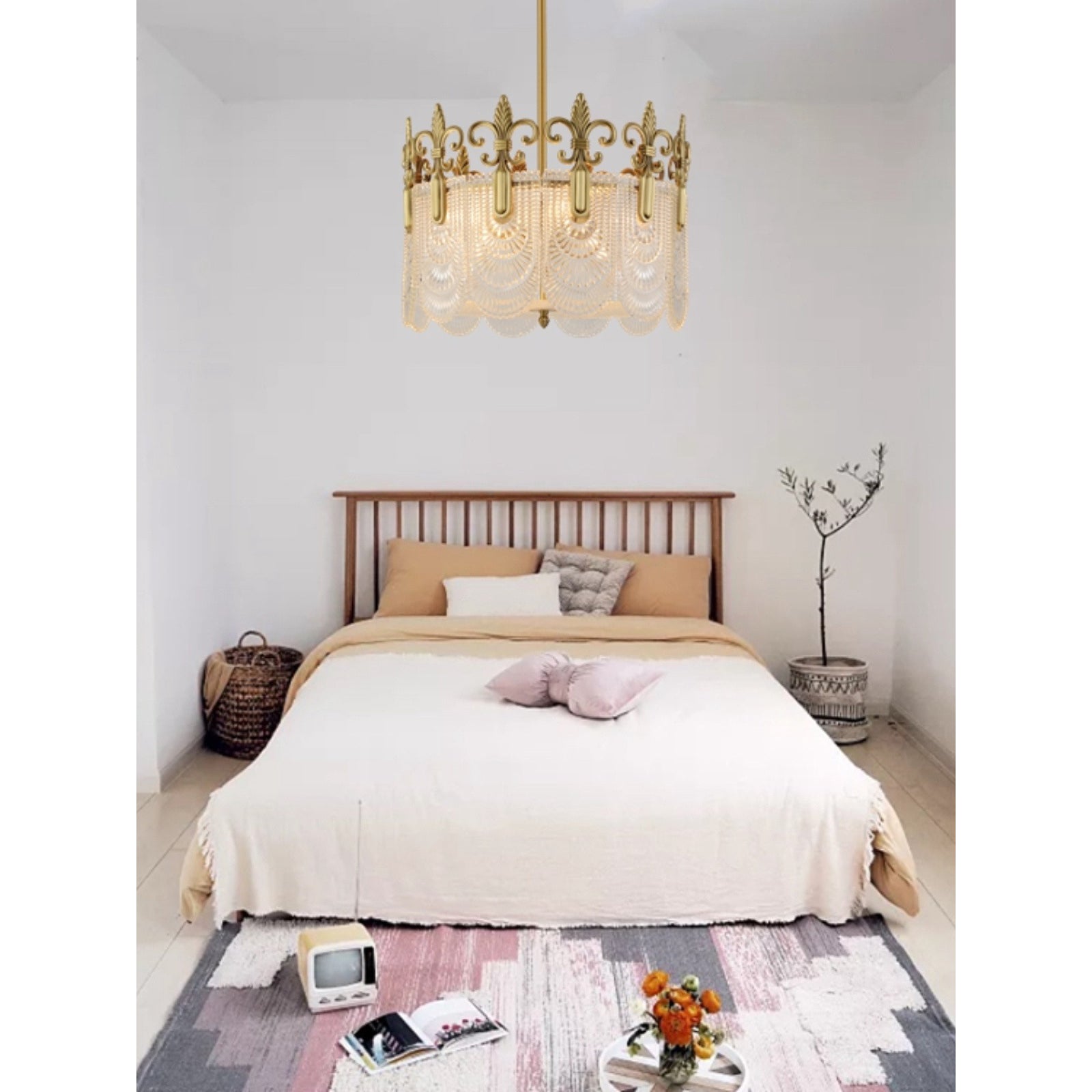 Cashaor Lustre Cristal Laiton Luxe Postmoderne - Neutralighting