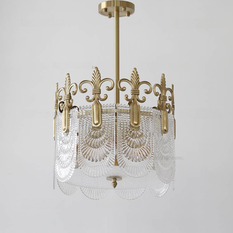 Cashaor Lustre Cristal Laiton Luxe Postmoderne - Neutralighting