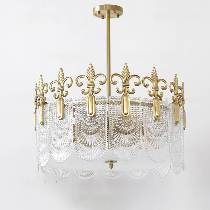 Cashaor Lustre Cristal Laiton Luxe Postmoderne - Neutralighting