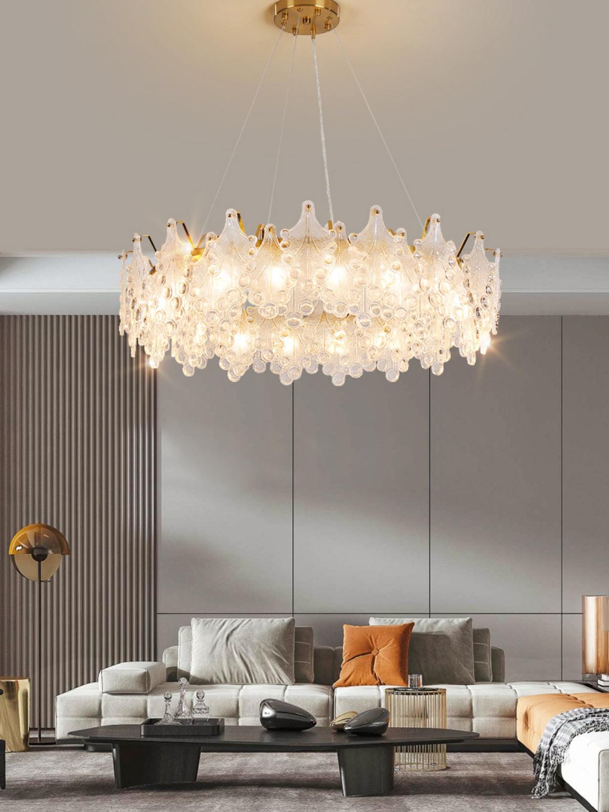 Cisorir Chandelier en Cristal - Neutralighting