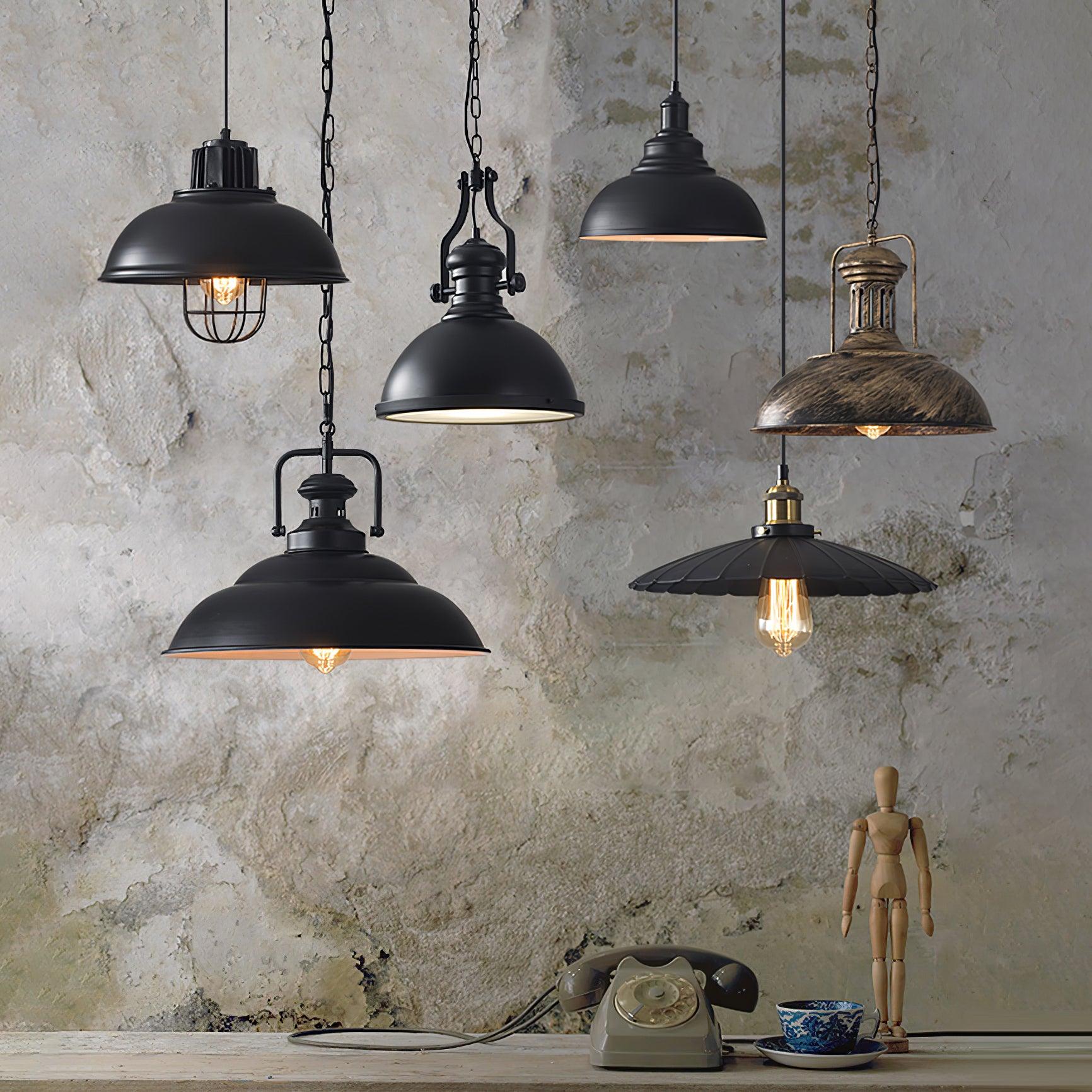 Solenia Lampe Suspendue Industrielle Vintage - Neutralighting