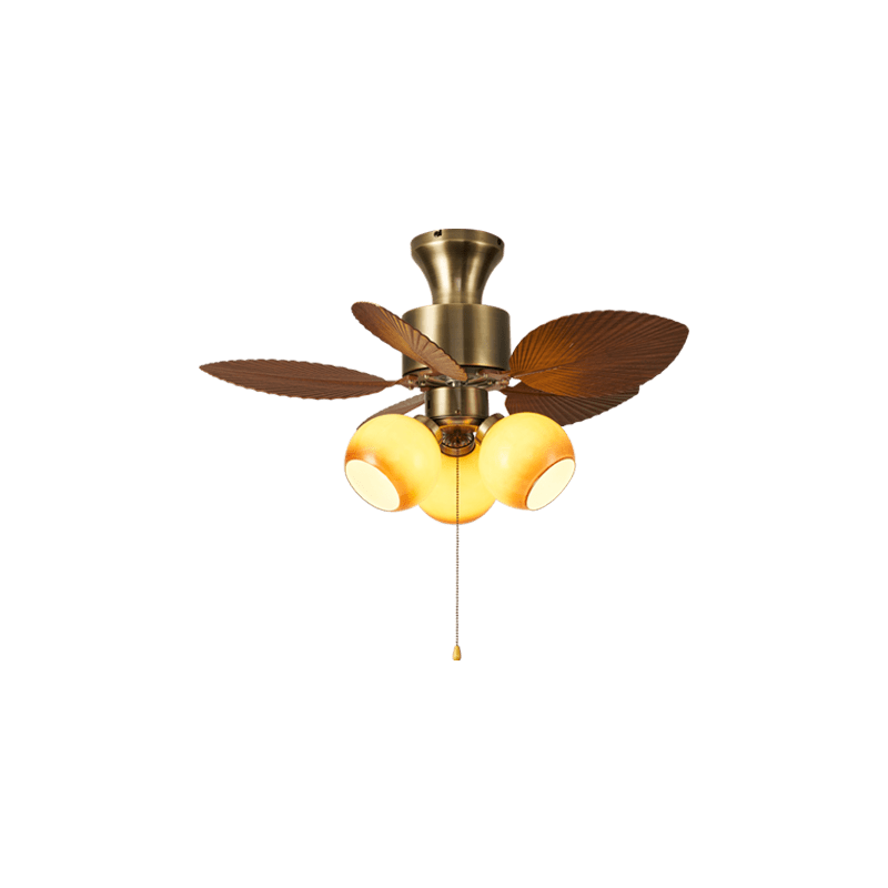 Plafonnier Ventilateur Gulliver Feuille Vintage