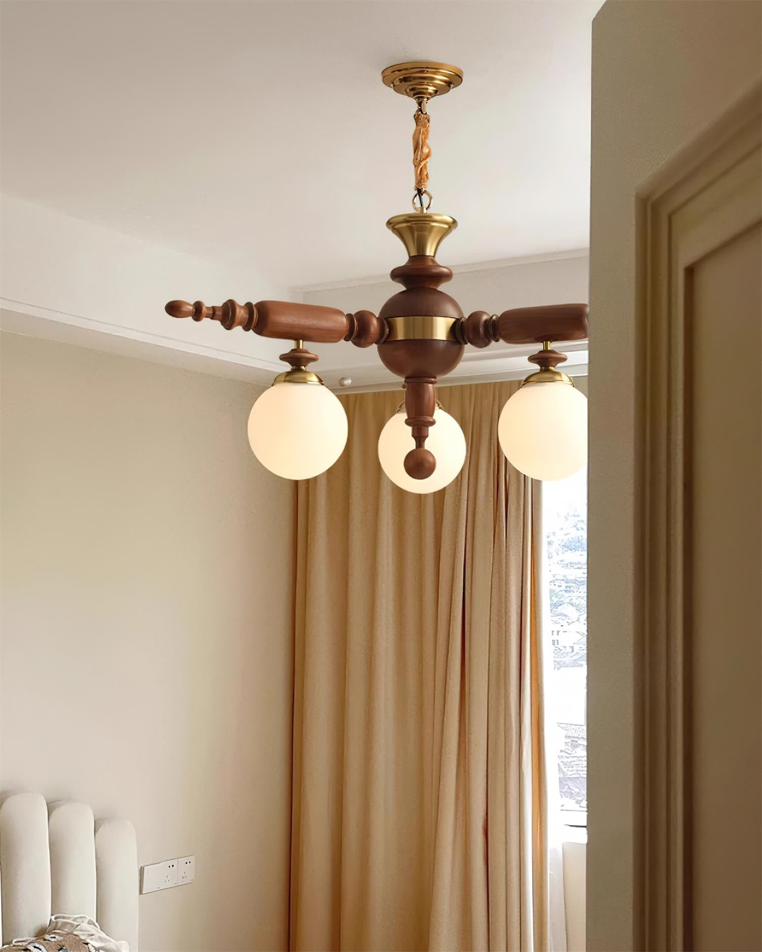 Juvian Wooden Chandelier - Letslighting