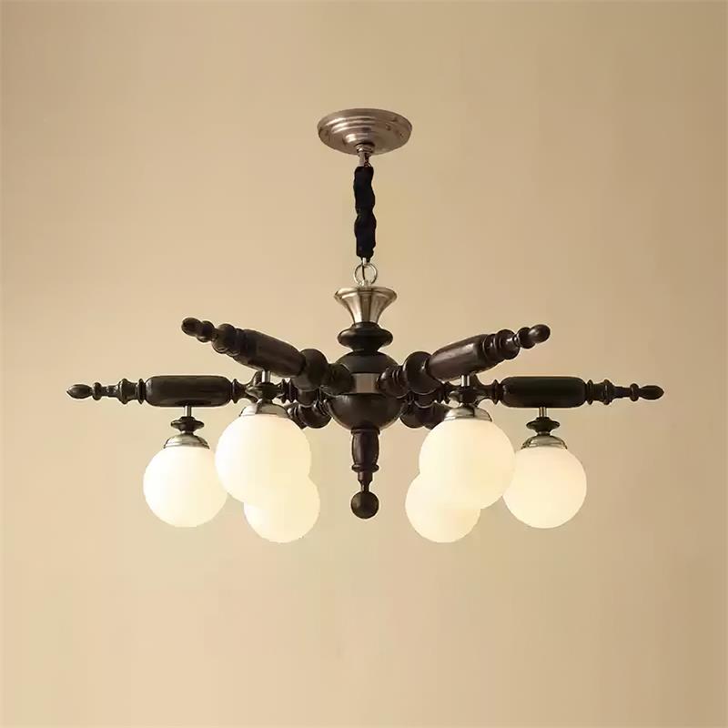 Juvian Wooden Chandelier - Letslighting