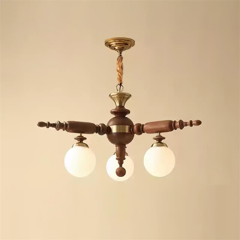 Juvian Wooden Chandelier - Letslighting