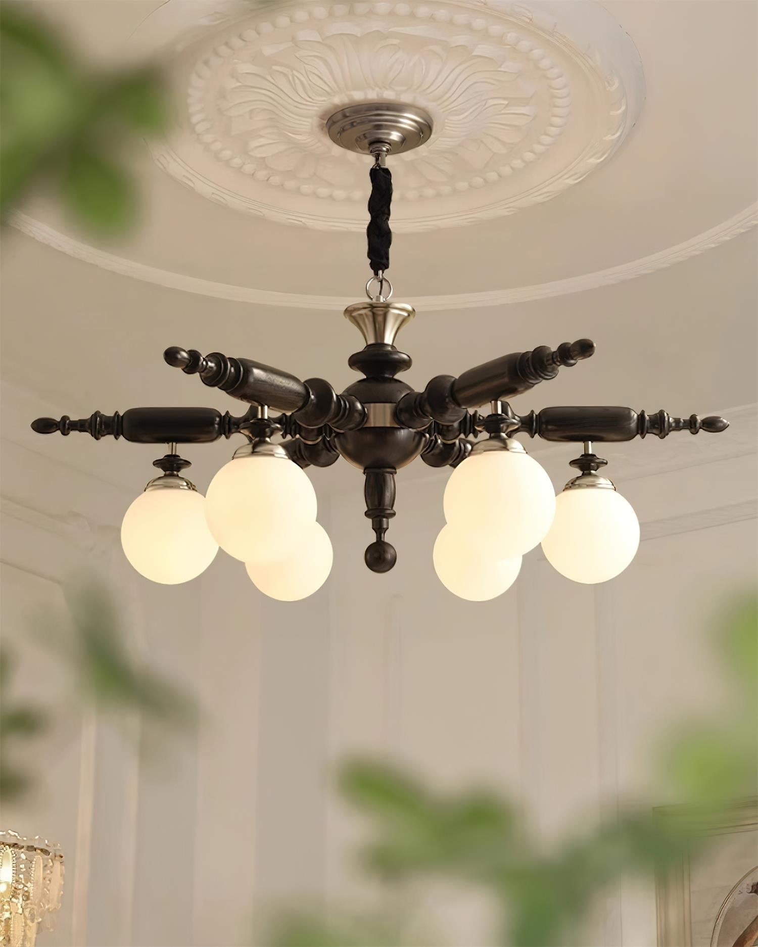 Juvian Wooden Chandelier - Letslighting
