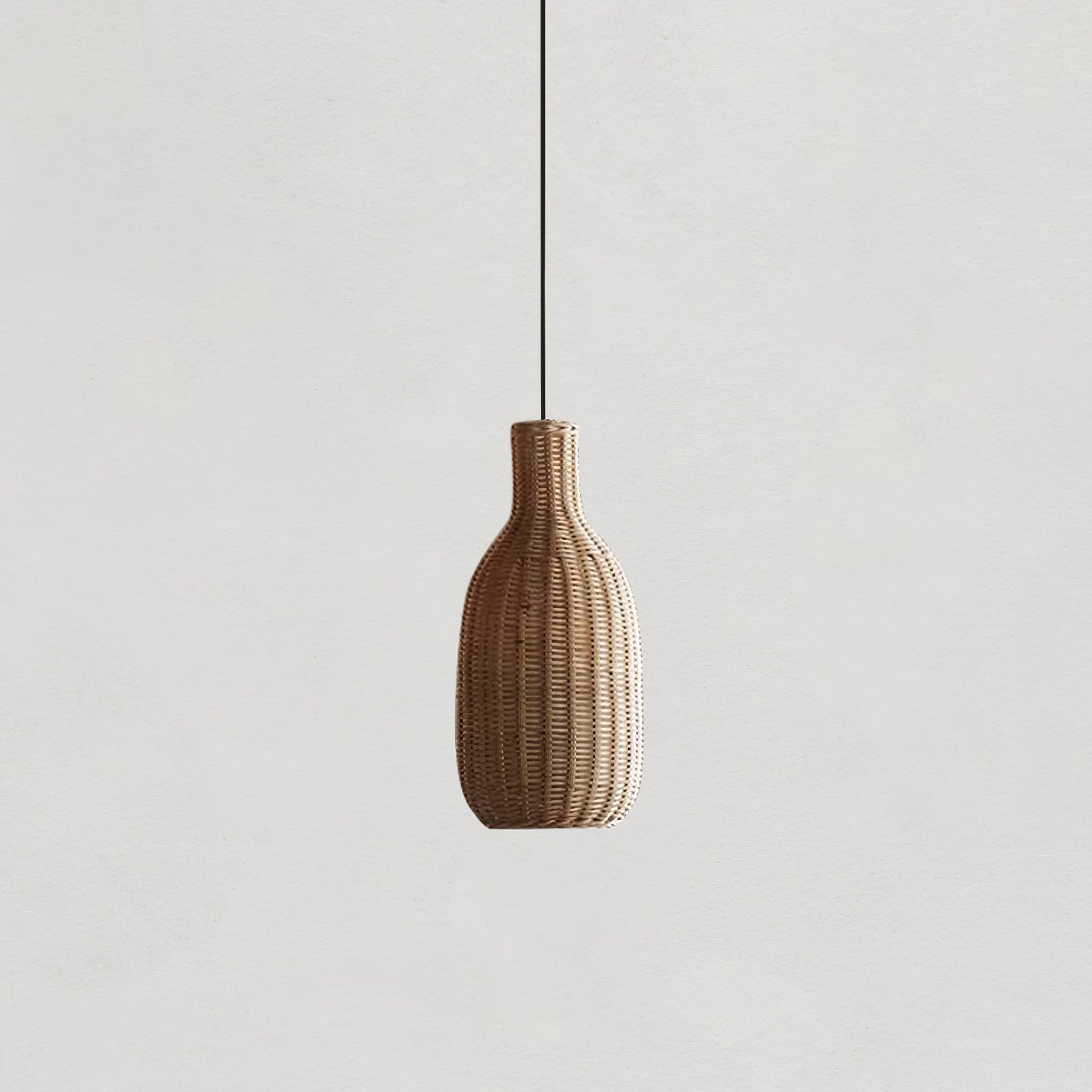 Savana Lampe Pendante Rétro en Rotin - Neutralighting