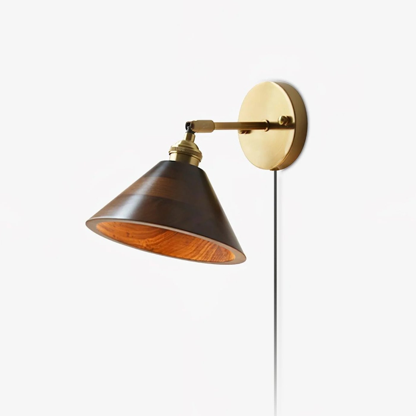 Eira Applique Murale Vintage avec Interrupteur à Chaînette - Neutralighting