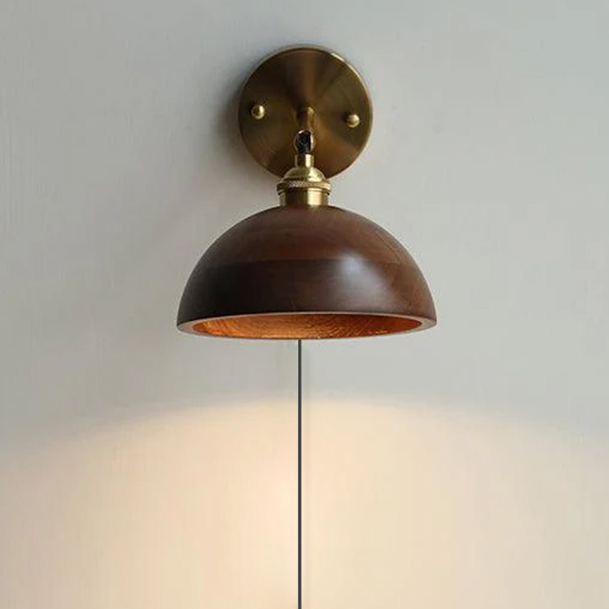 Eira Applique Murale Vintage avec Interrupteur à Chaînette - Neutralighting
