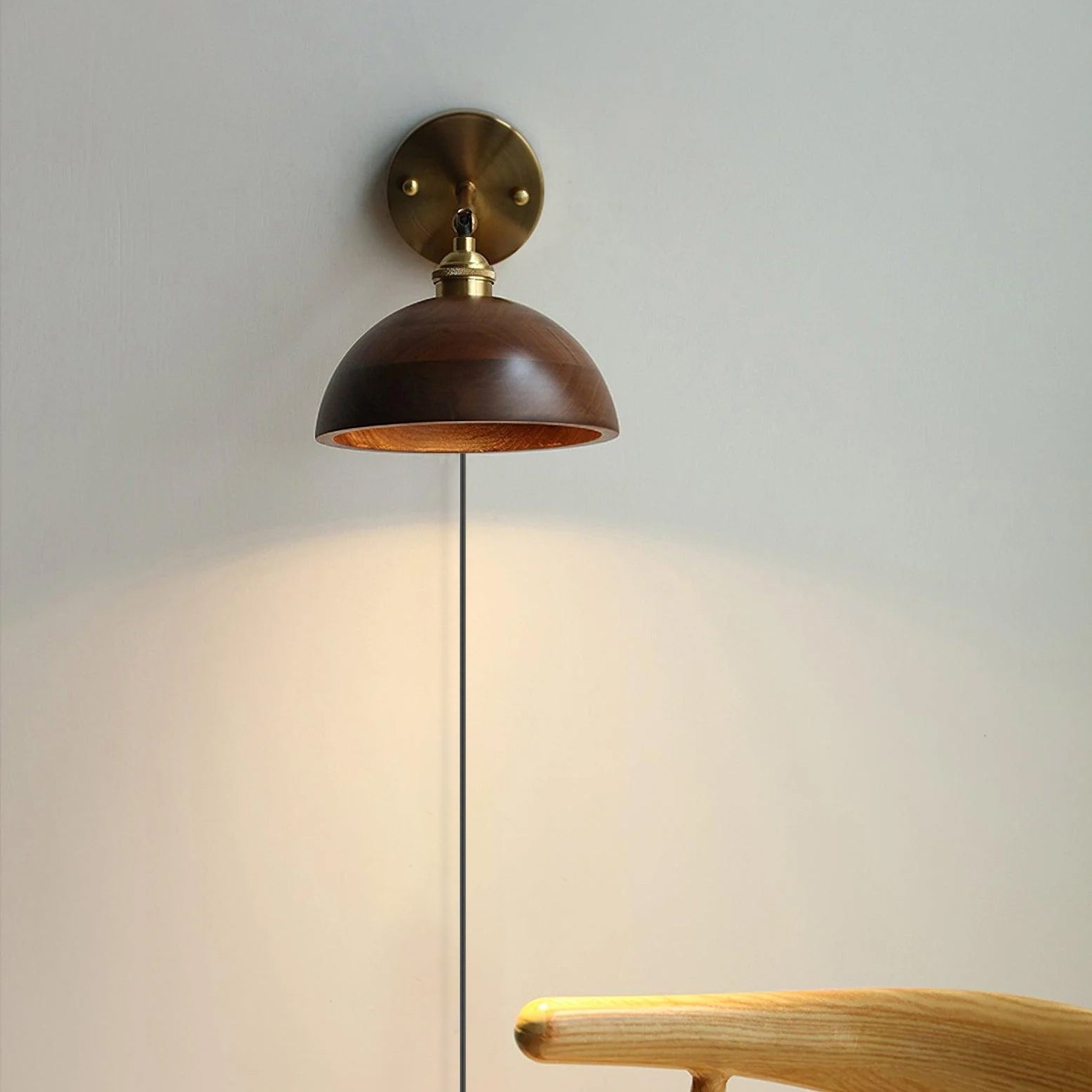 Lumocse Vintage Wood Wall Lamp - Neutralighting