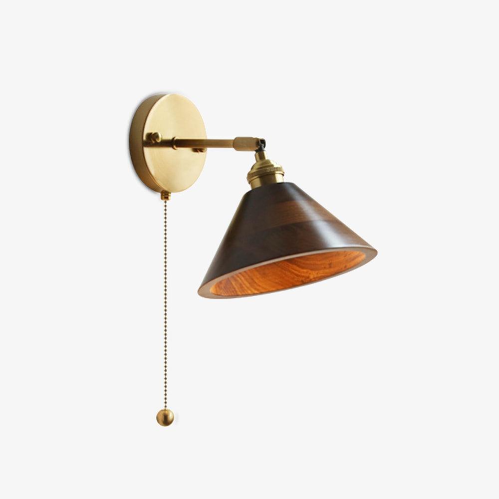 Eira Applique Murale Vintage avec Interrupteur à Chaînette - Neutralighting