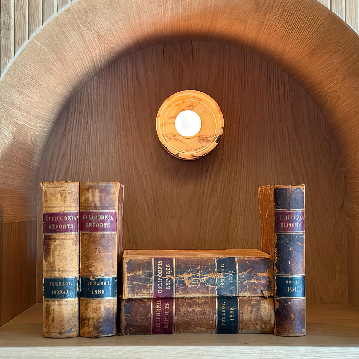 Ollaeos Applique Murale Moderne Disque Marbre - Neutralighting