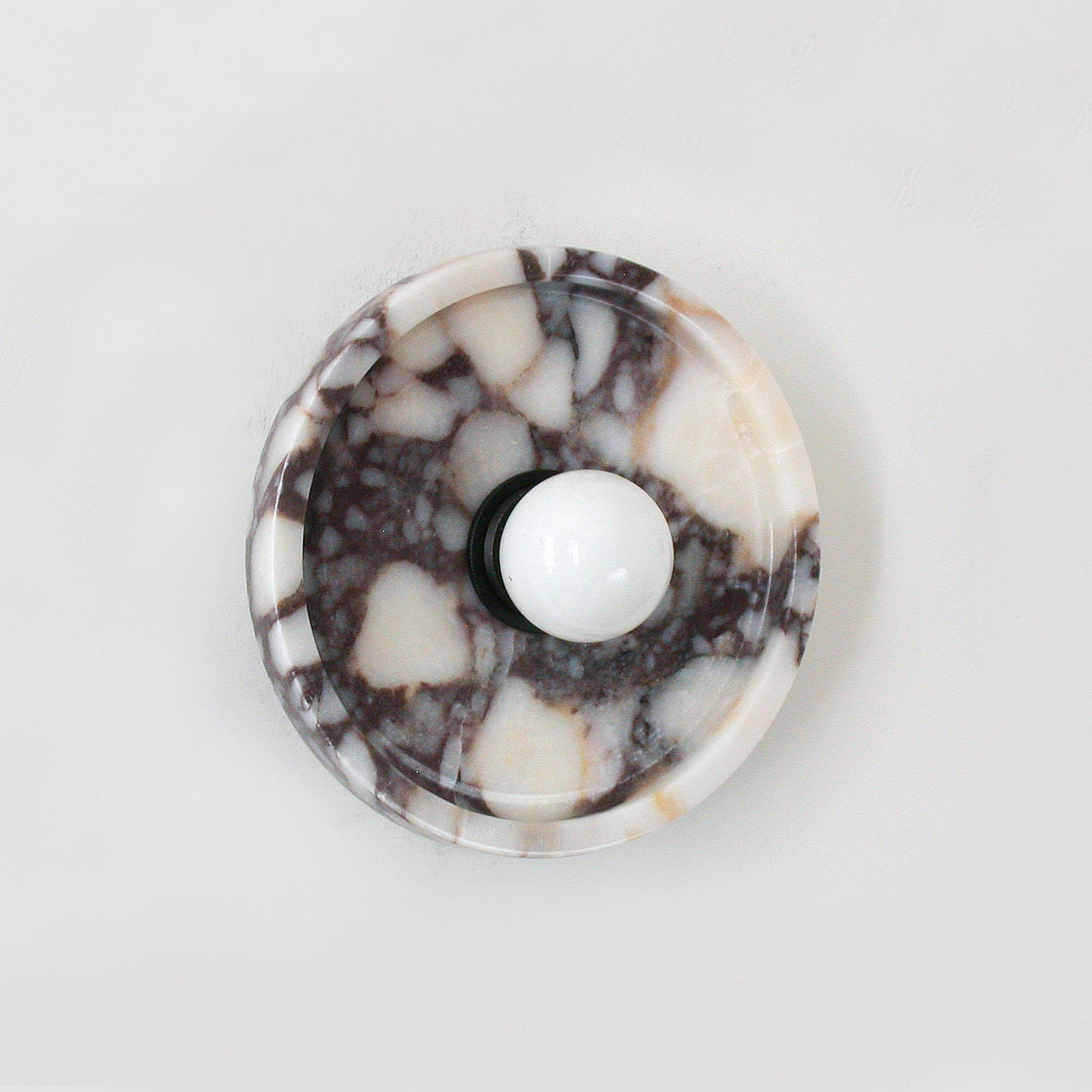 Ollaeos Applique Murale Moderne Disque Marbre - Neutralighting