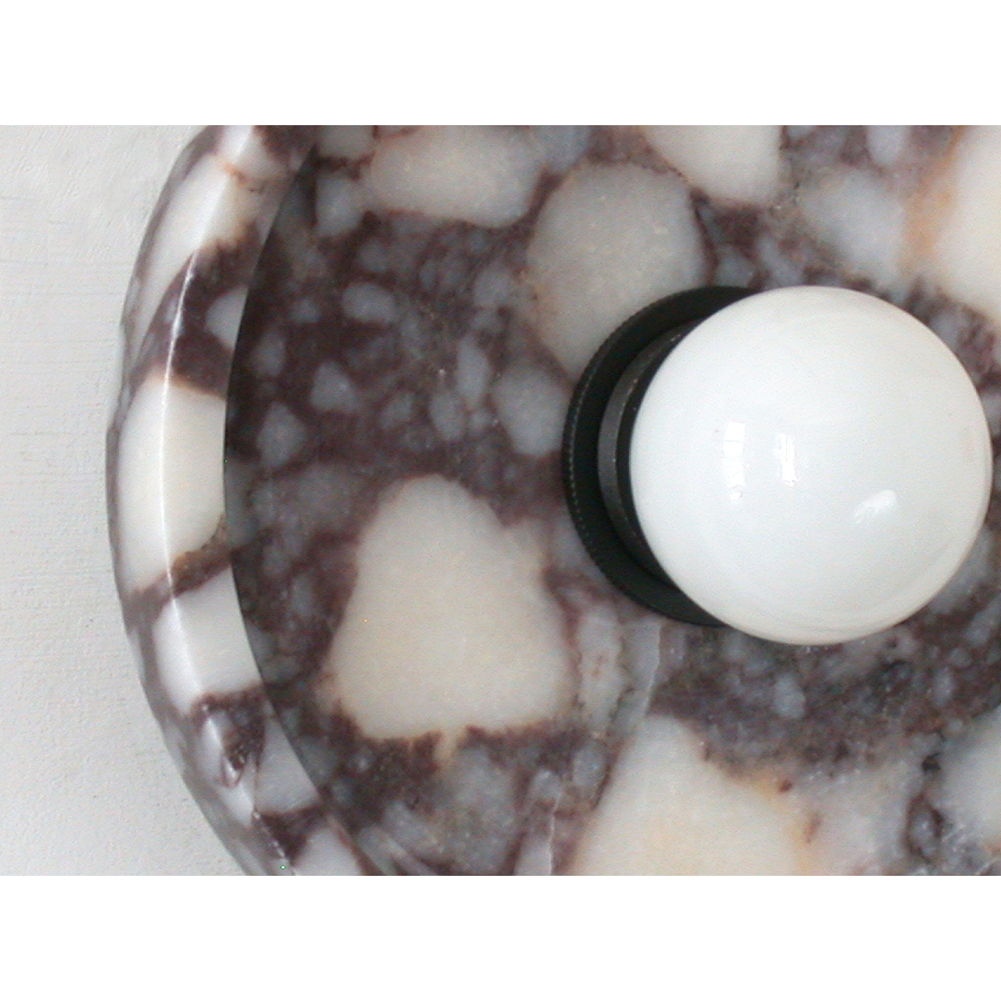 Ollaeos Applique Murale Moderne Disque Marbre - Neutralighting