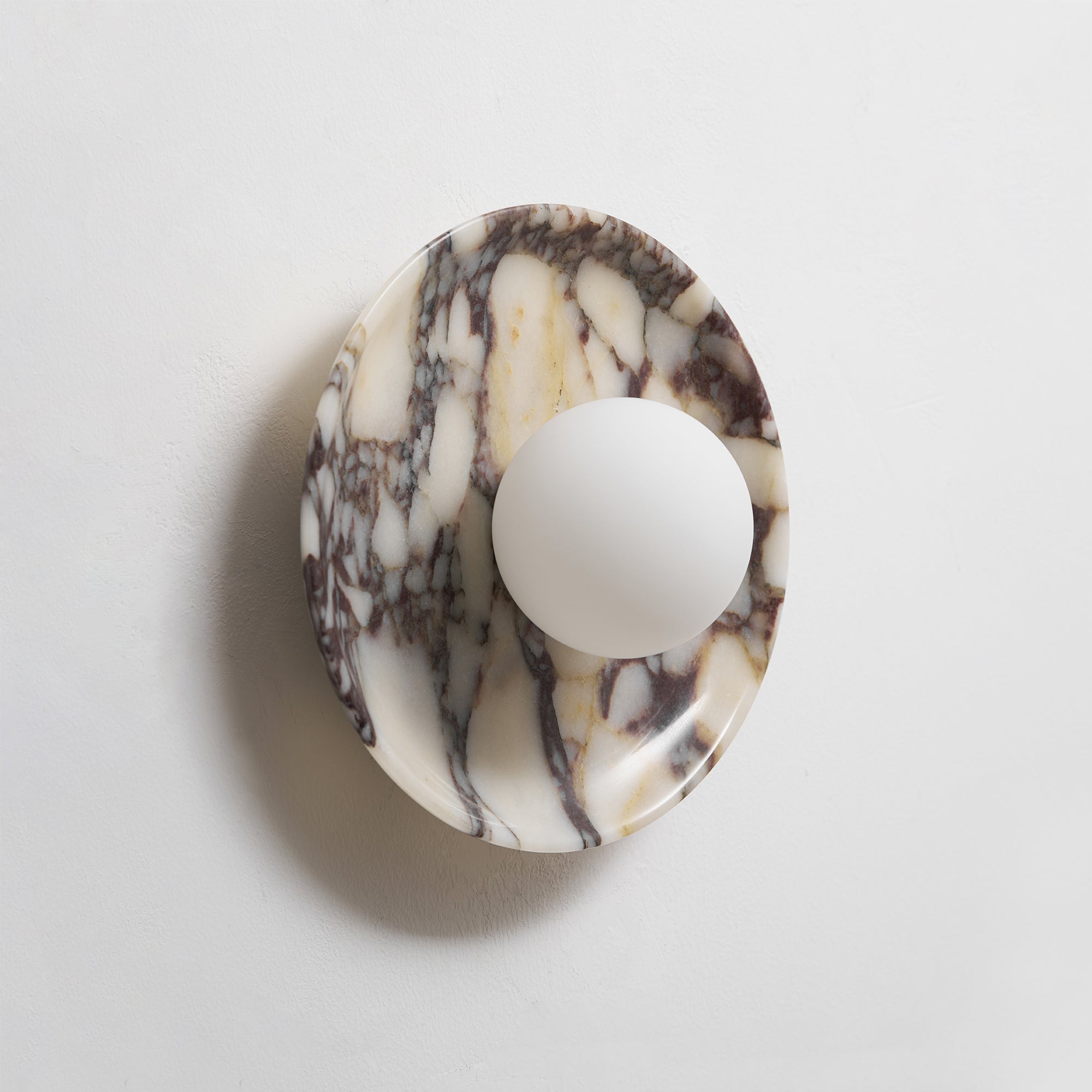 Cacariel Applique Murale Minimaliste Marbre Verre - Neutralighting