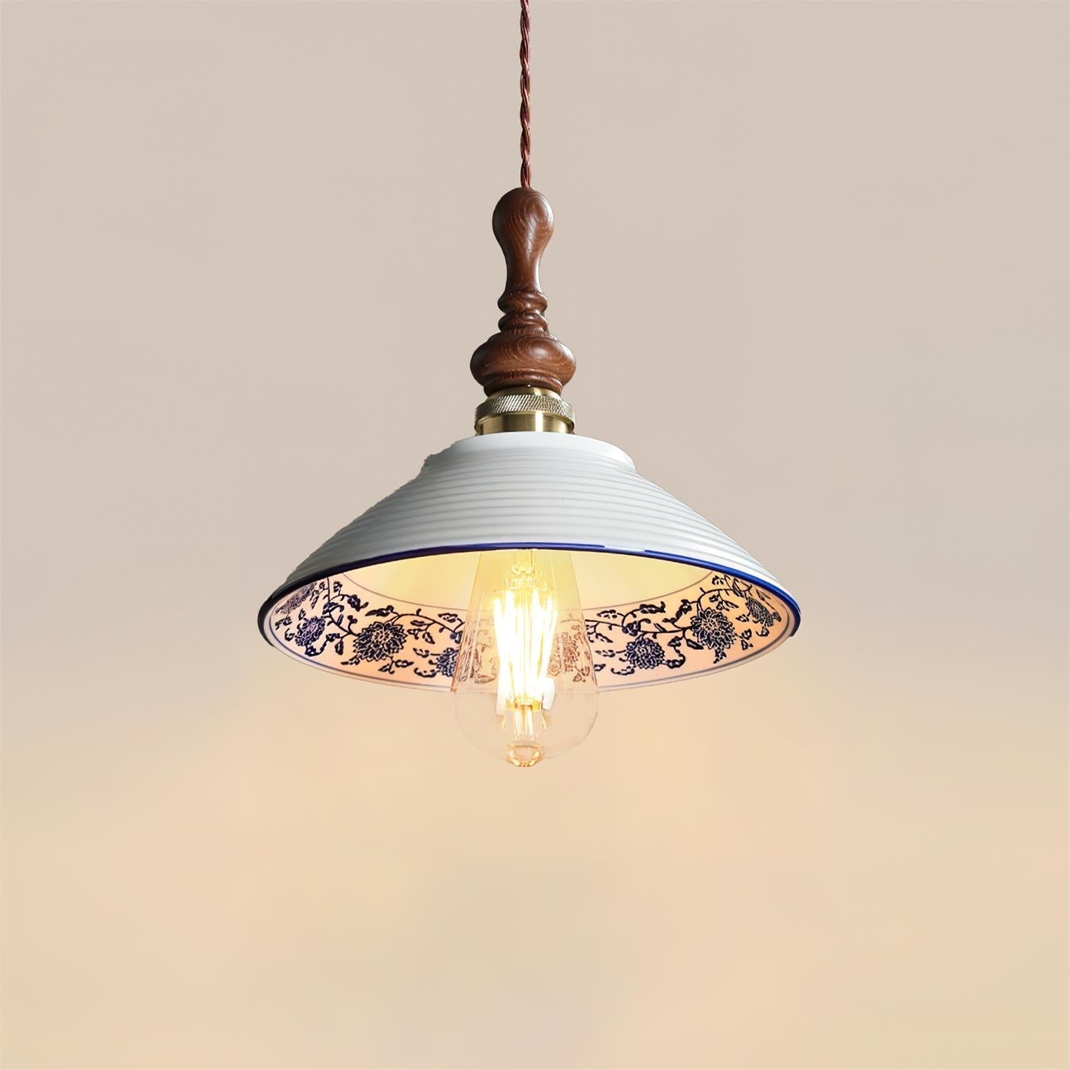 Violla Lampe Pendante Céramique Vintage - Neutralighting